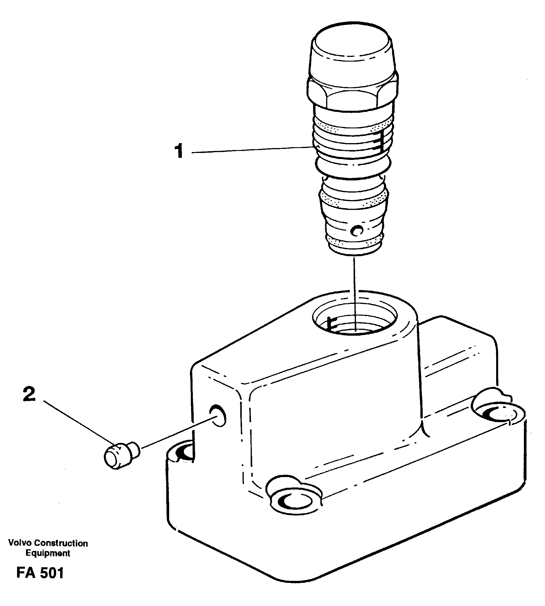 Pressure limiting valve — volvo parts diagram