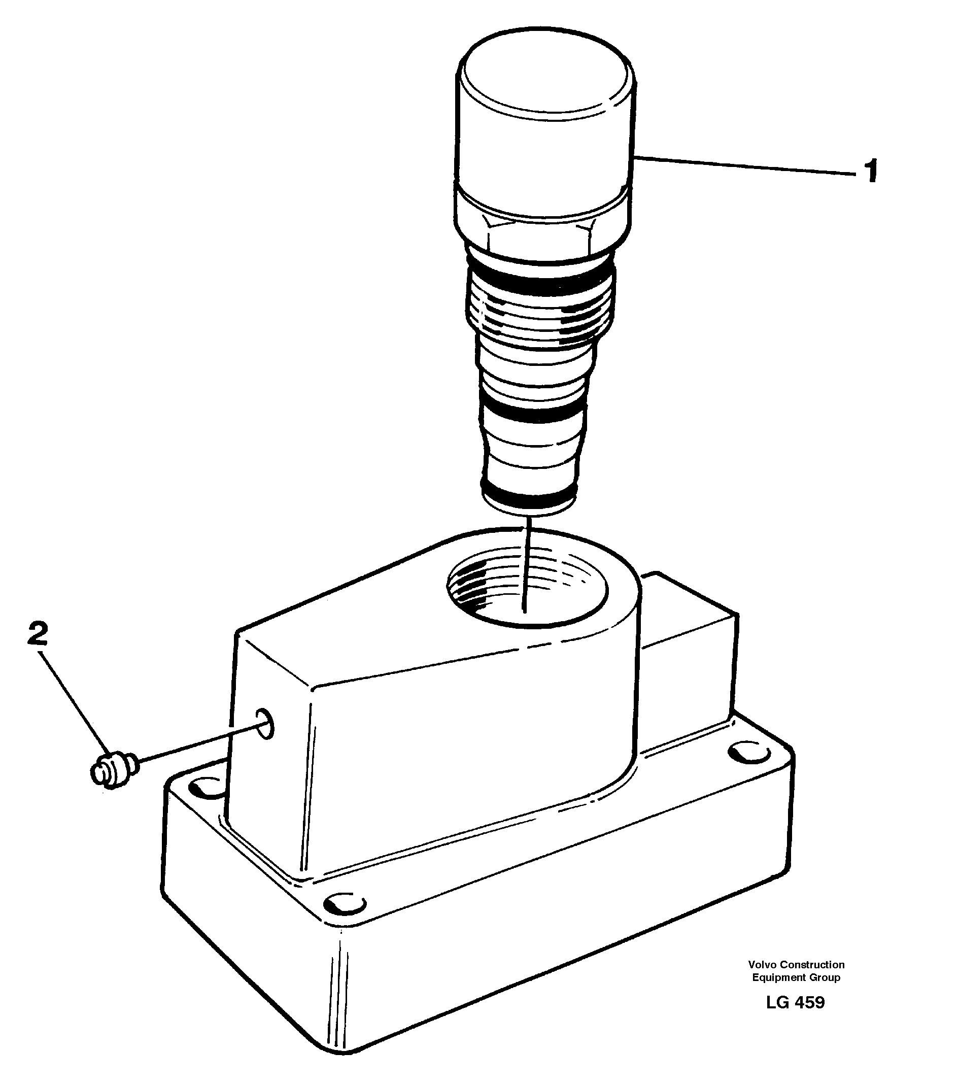 Pressure limiting valve — volvo parts diagram