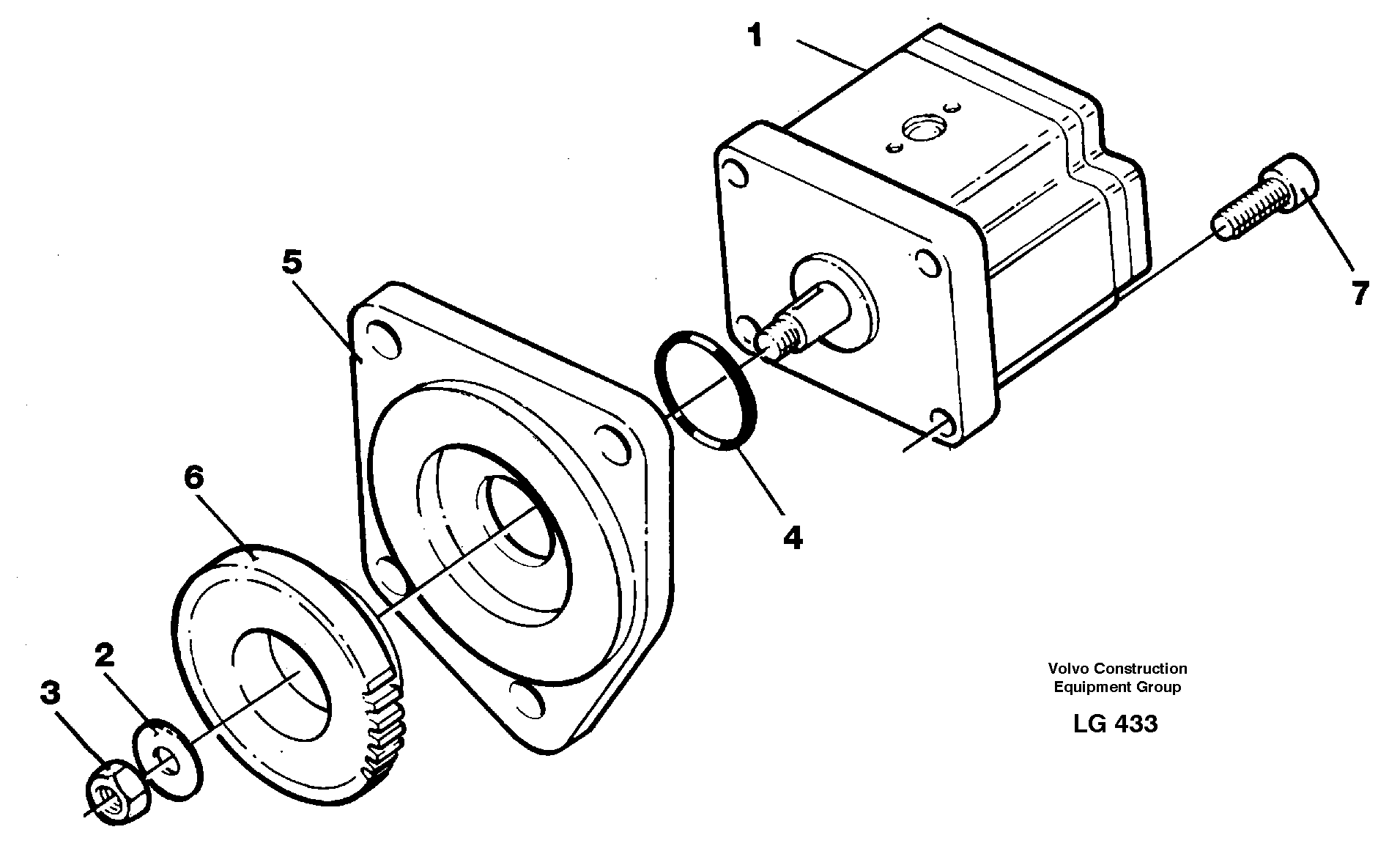 Servo pump — volvo parts diagram
