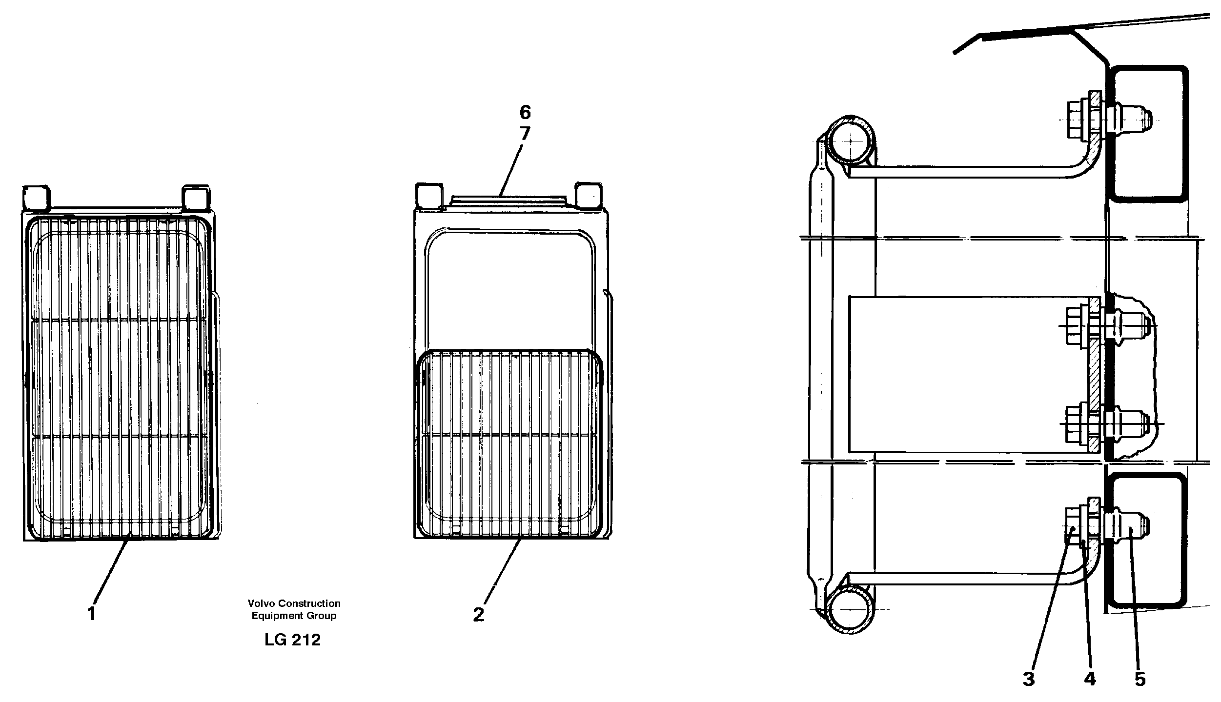 Windscreen protection  14246974,1247182,14253611 — volvo parts diagram