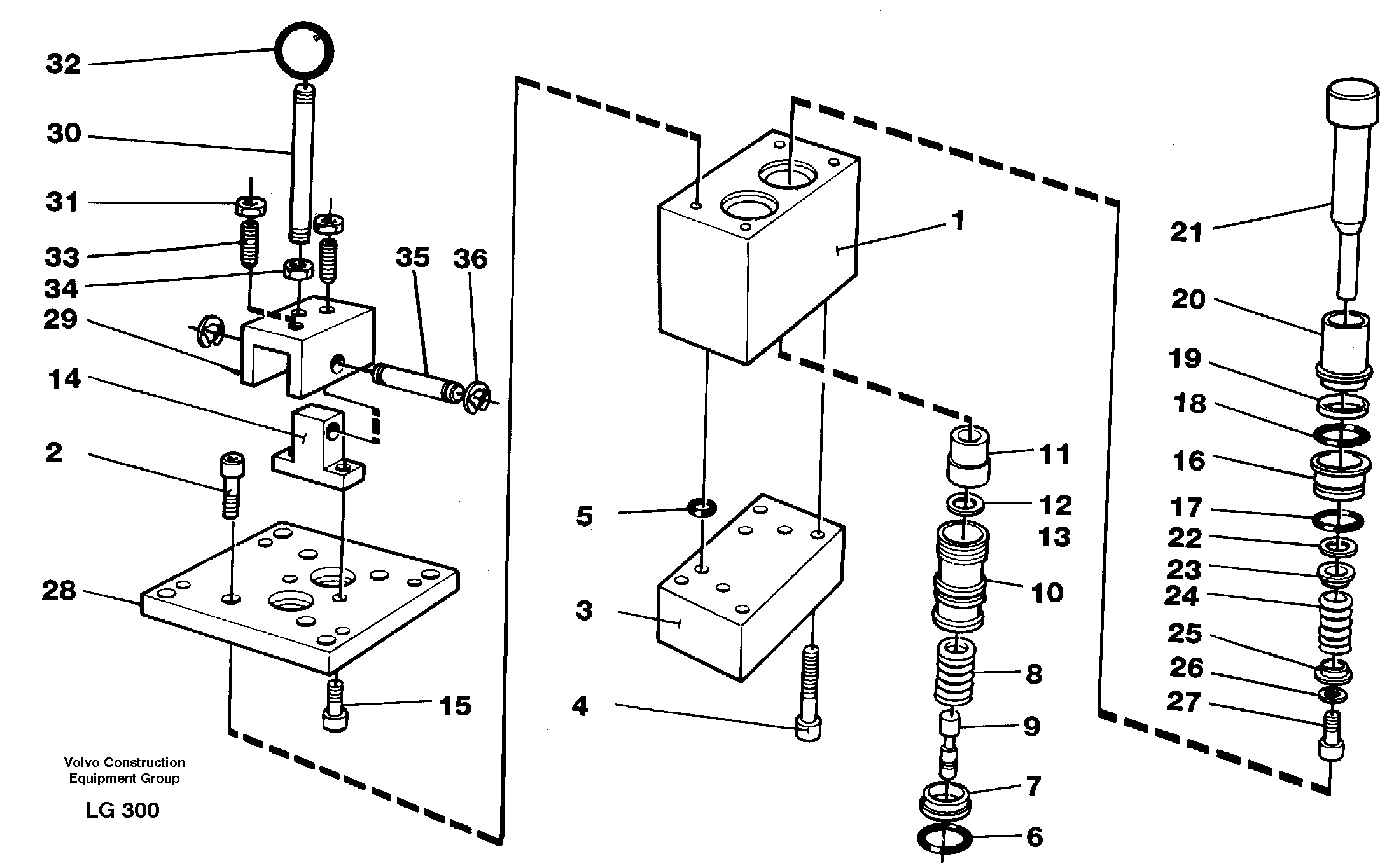 Control pressure valve — volvo parts diagram