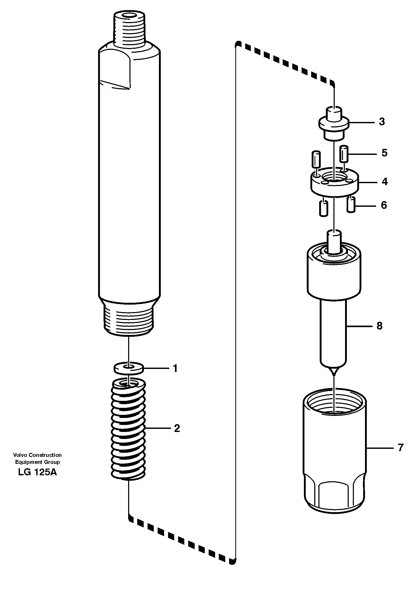 Injector — volvo parts diagram