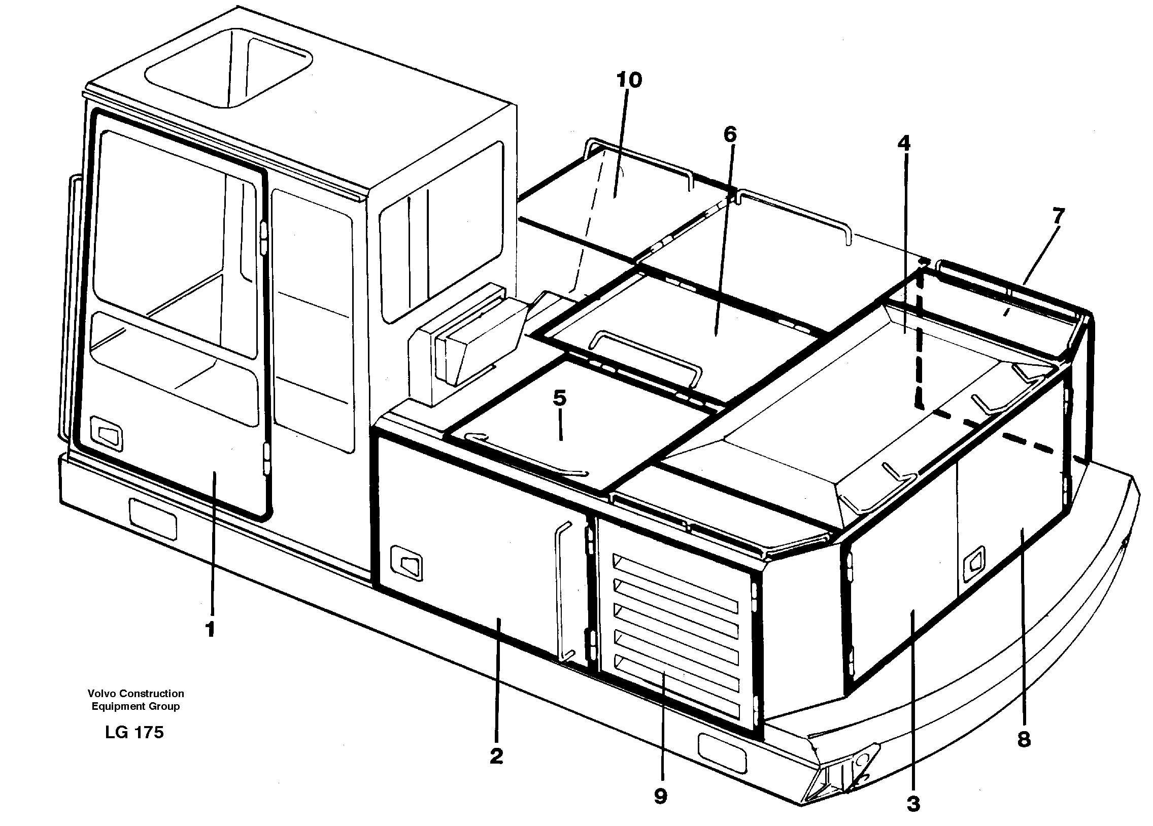 Doors, hatches — volvo parts diagram