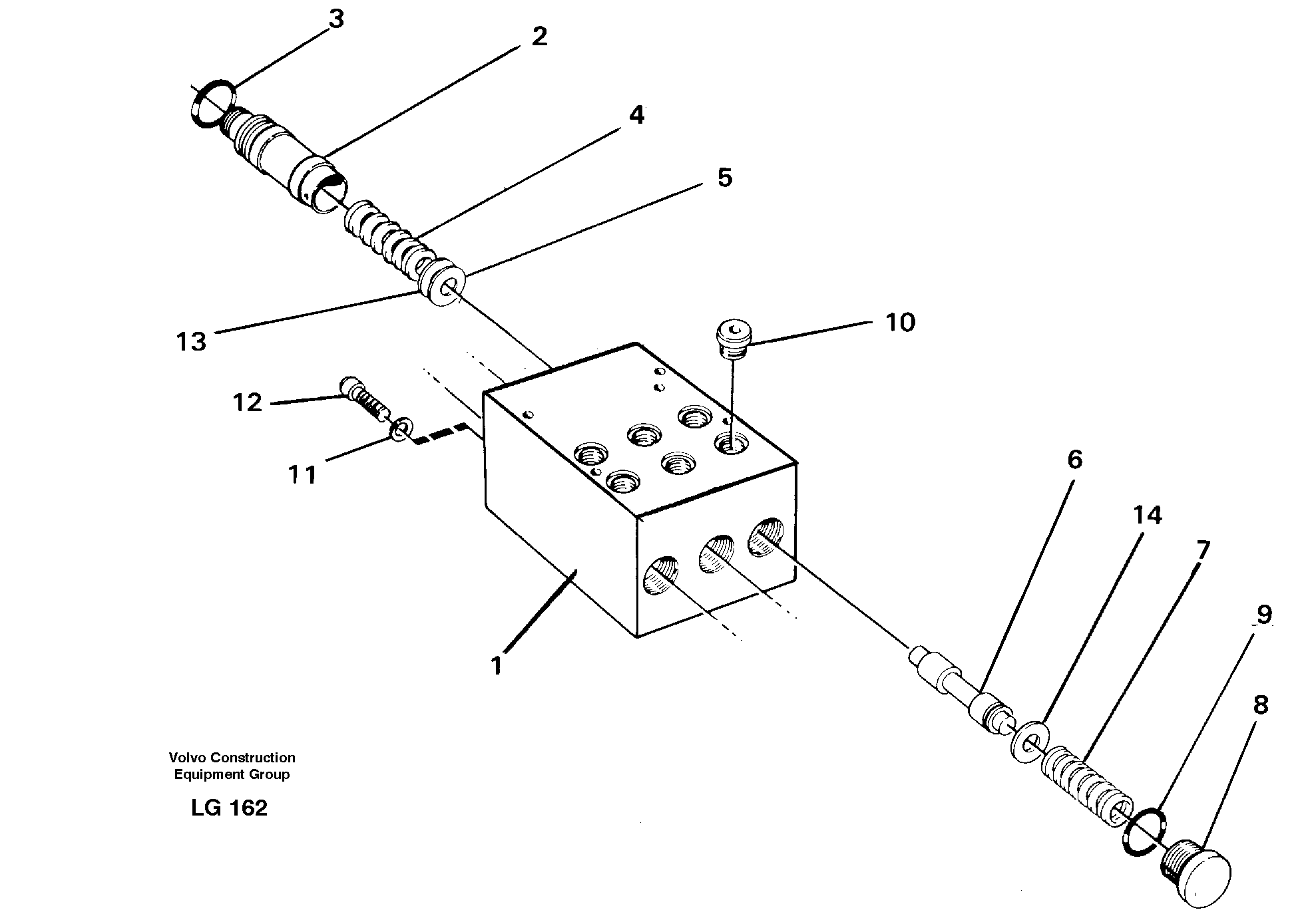 Pedal valve — volvo parts diagram