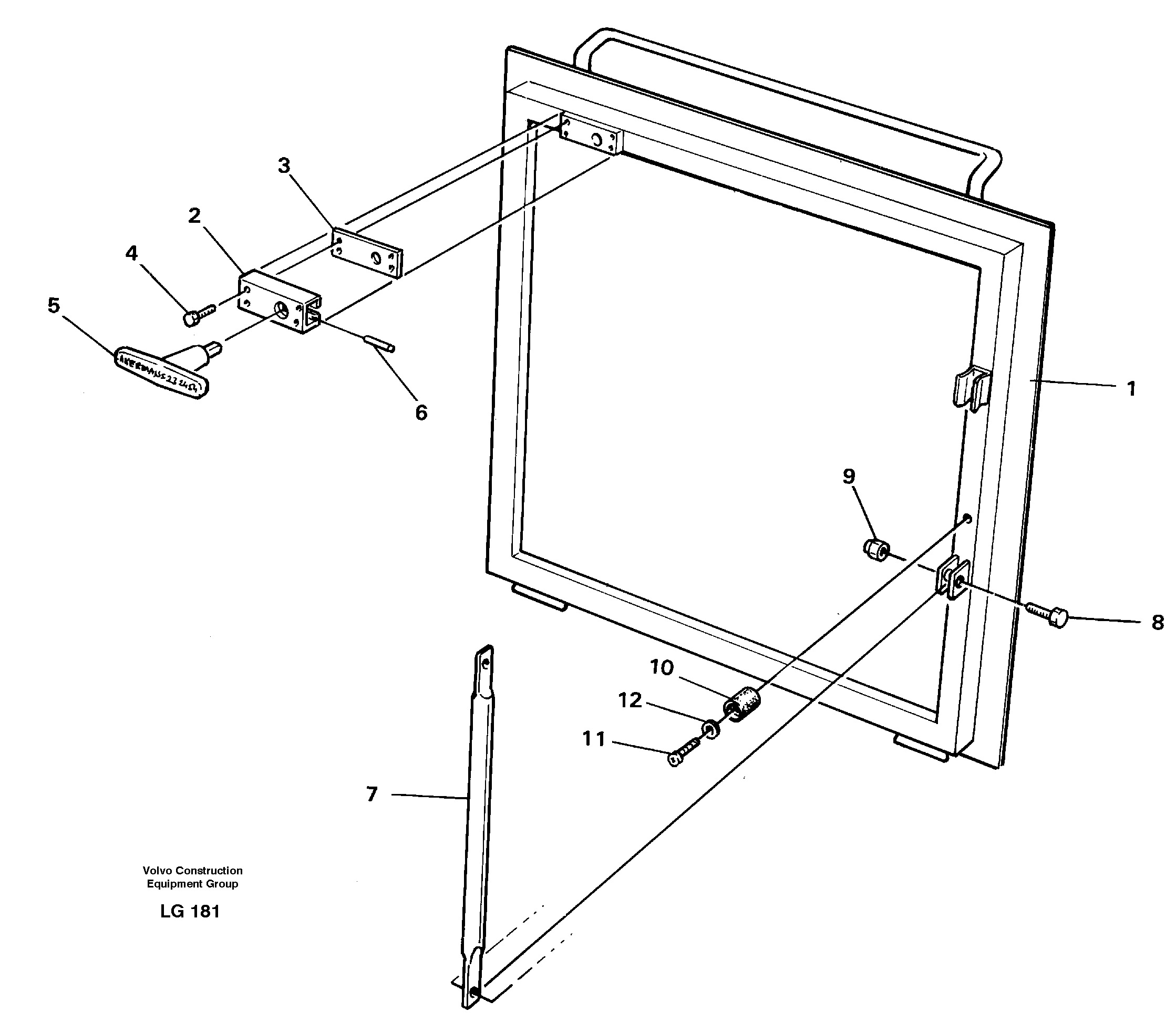 Hatch, valve housing — volvo parts diagram