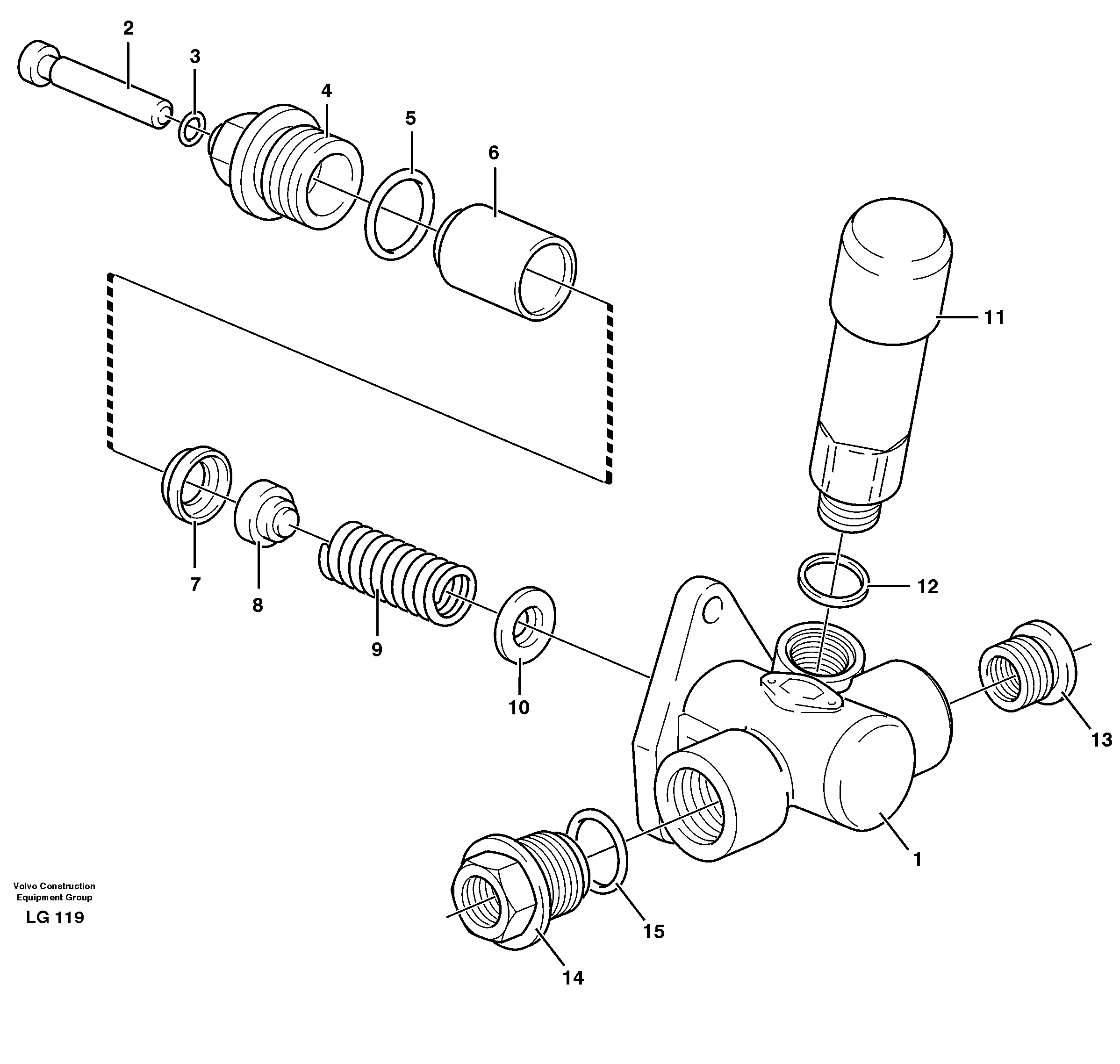 Feed pump — volvo parts diagram