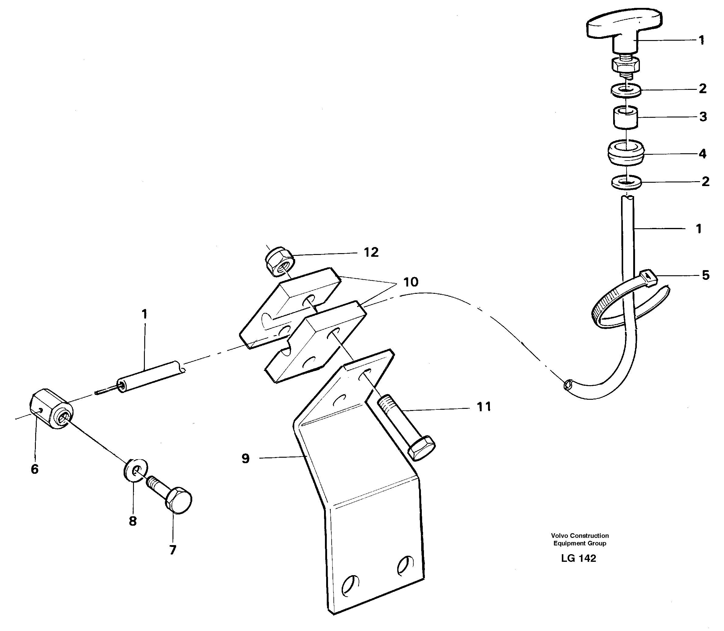 Stop control — volvo parts diagram