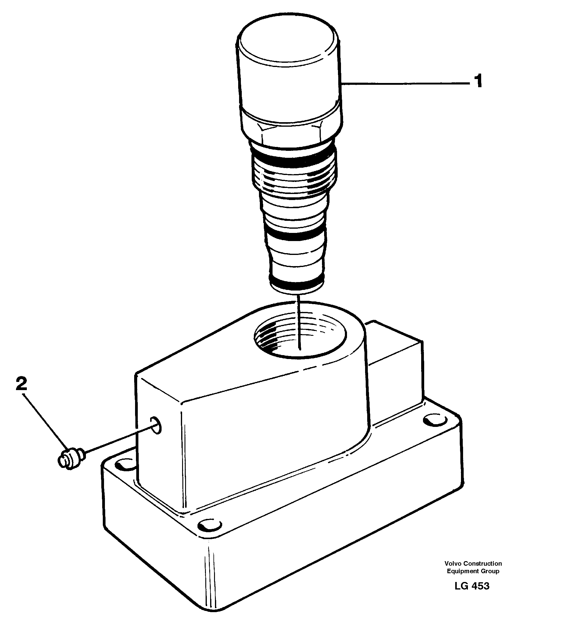 Pressure limiting valve — volvo parts diagram