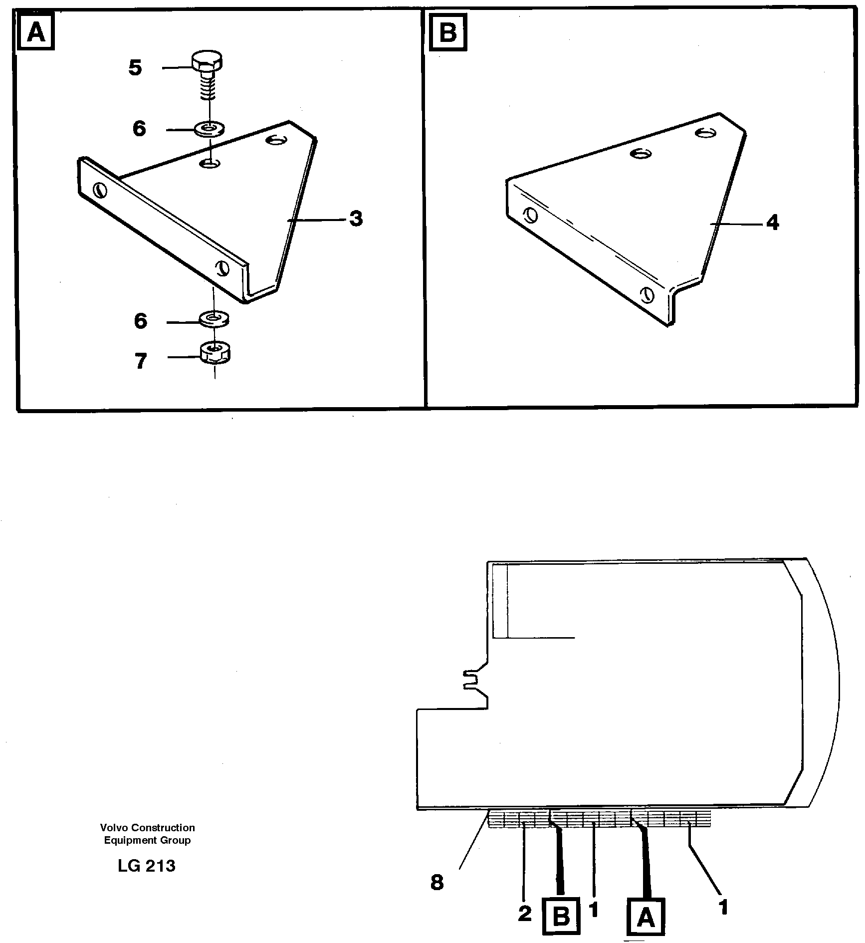 Cat-walk  14258780 — volvo parts diagram