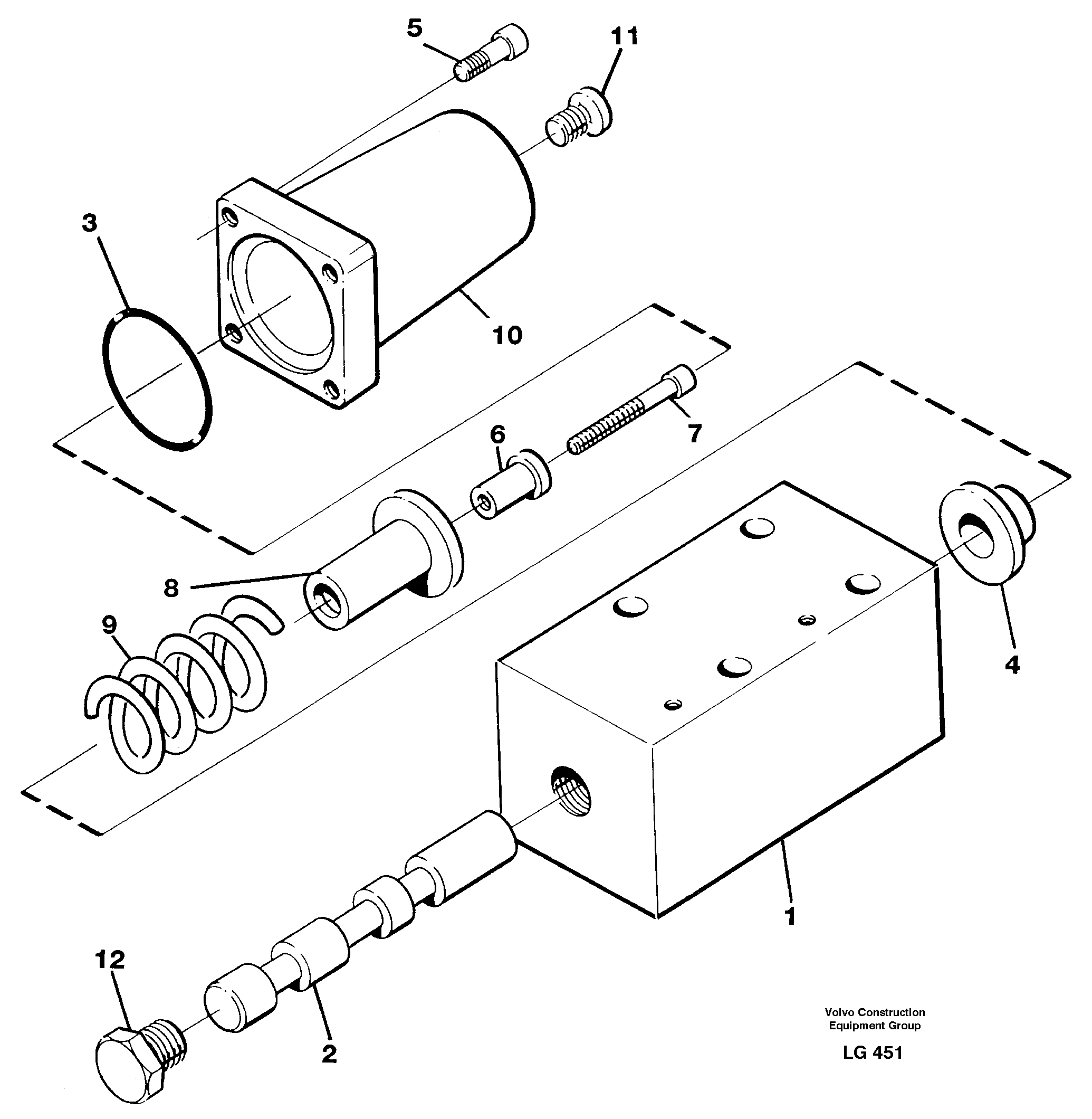 Float position valve — volvo parts diagram