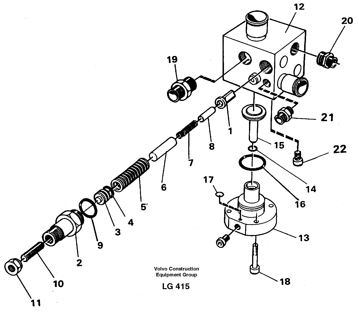 Shunt valve — volvo parts diagram