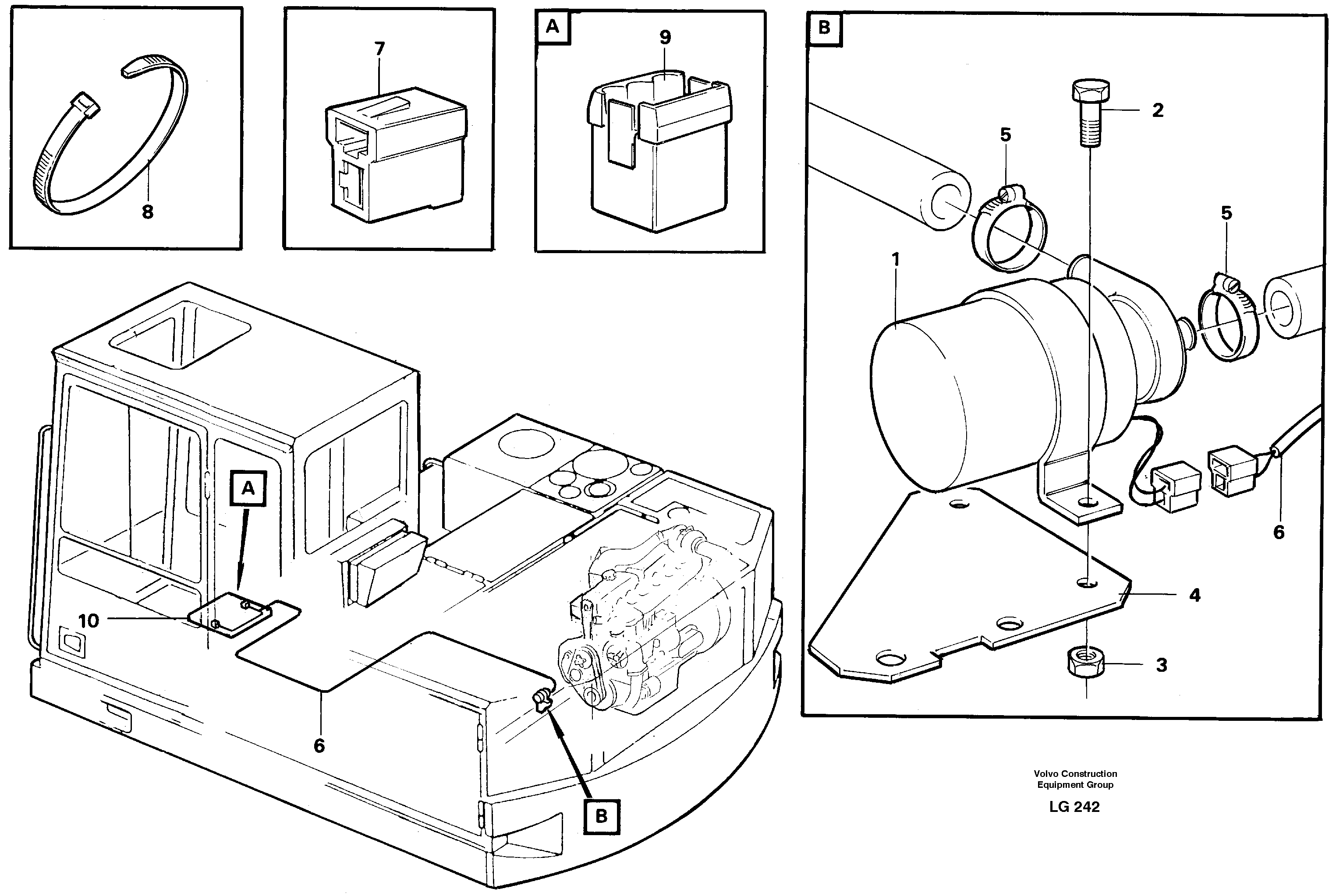 Cirkulation pump  14254114 — volvo parts diagram