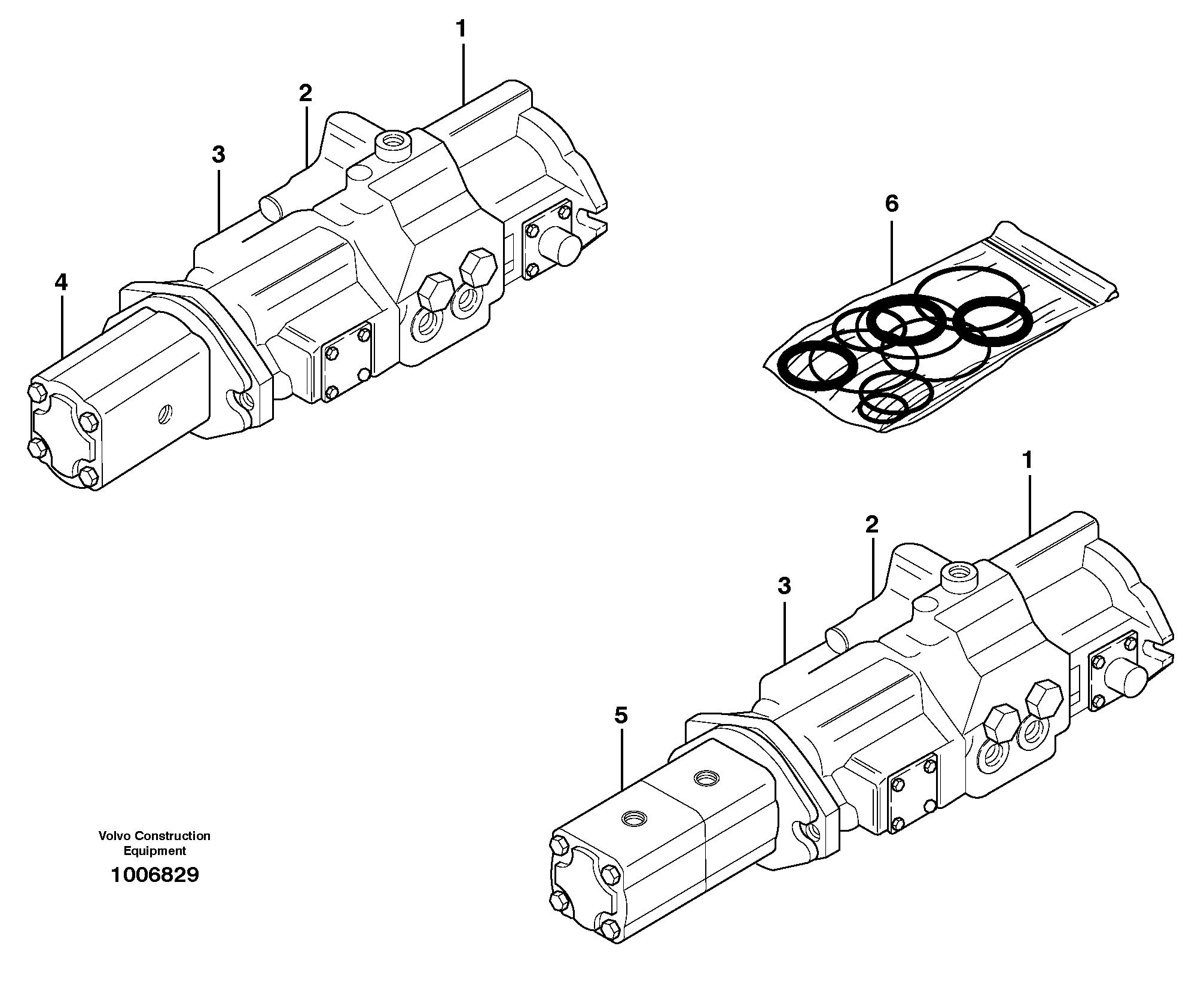 Transmission complete — volvo parts diagram
