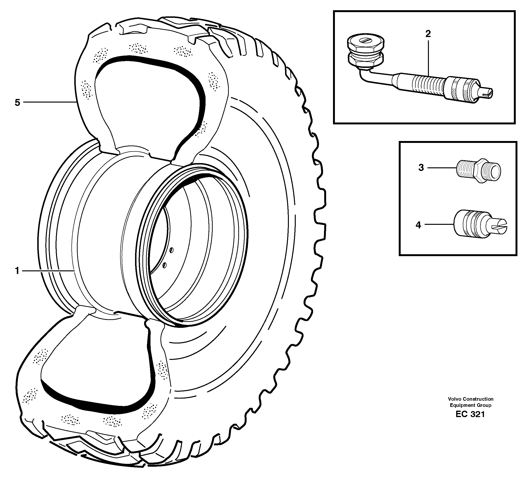 Wheel  91536, 94696, 91605, 92736, 94965, 91587 — volvo parts diagram