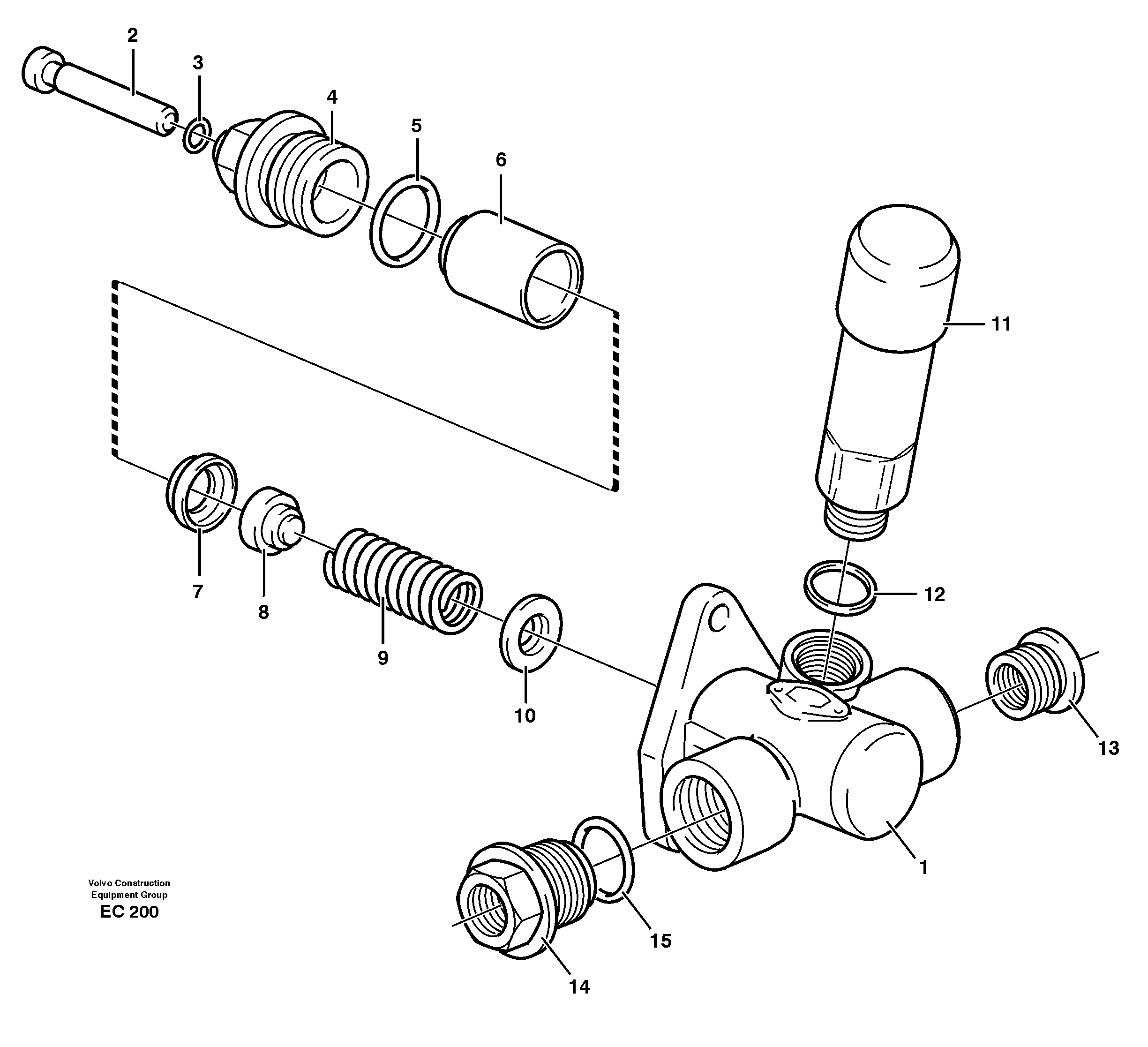 Feed pump — volvo parts diagram