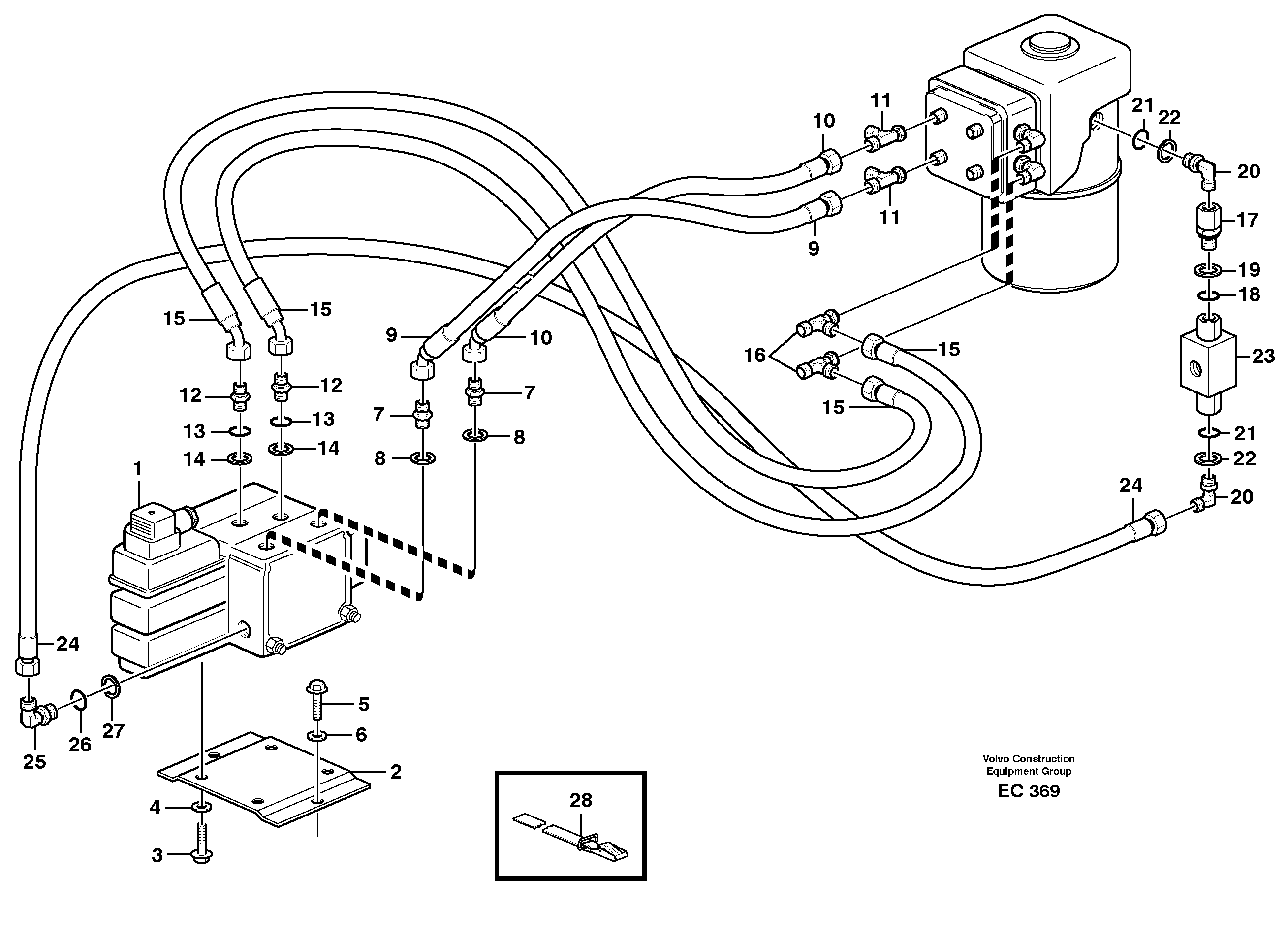 Comfort drive control  80081 — volvo parts diagram