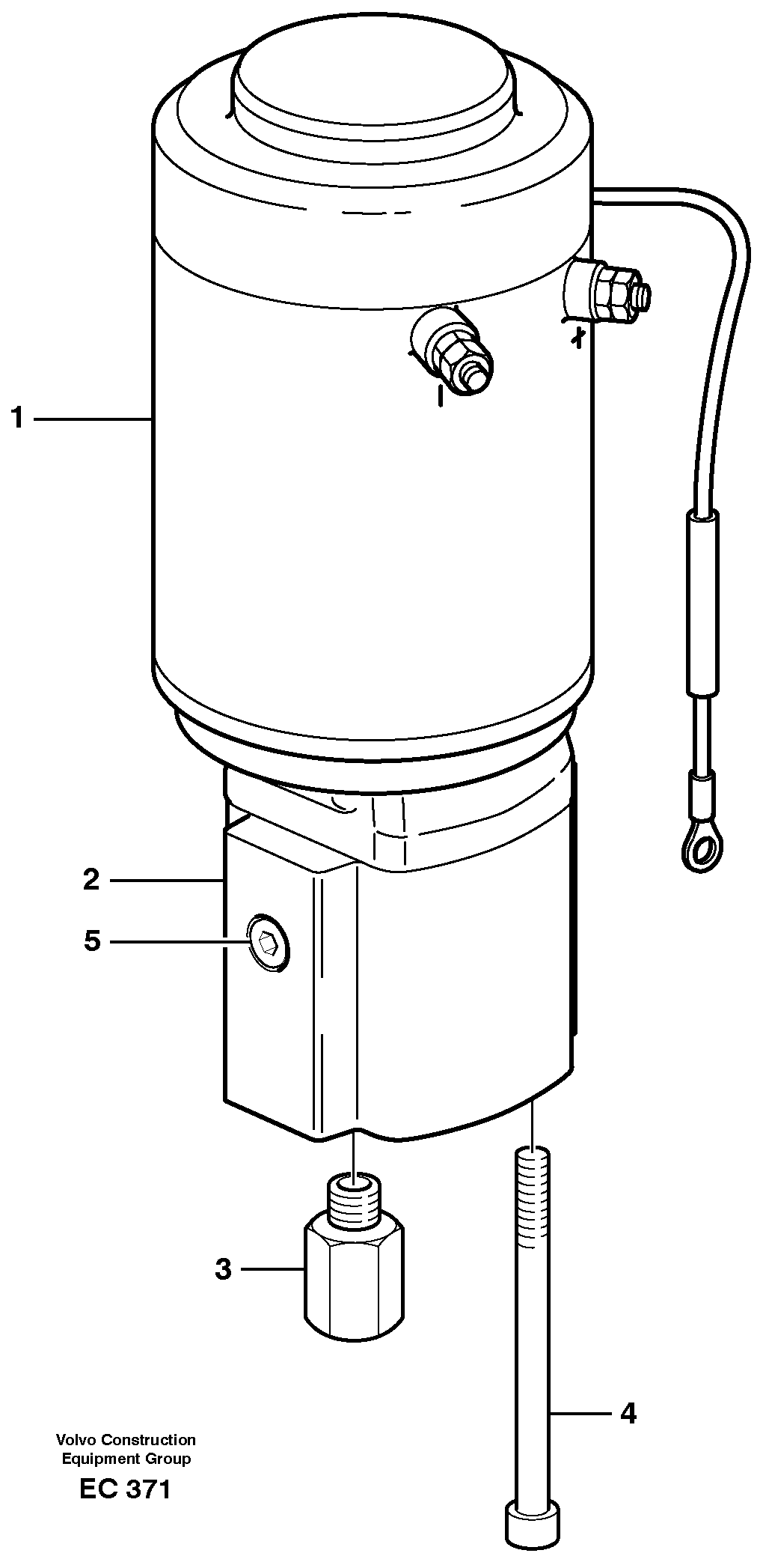 Pump unit.  80083 — volvo parts diagram