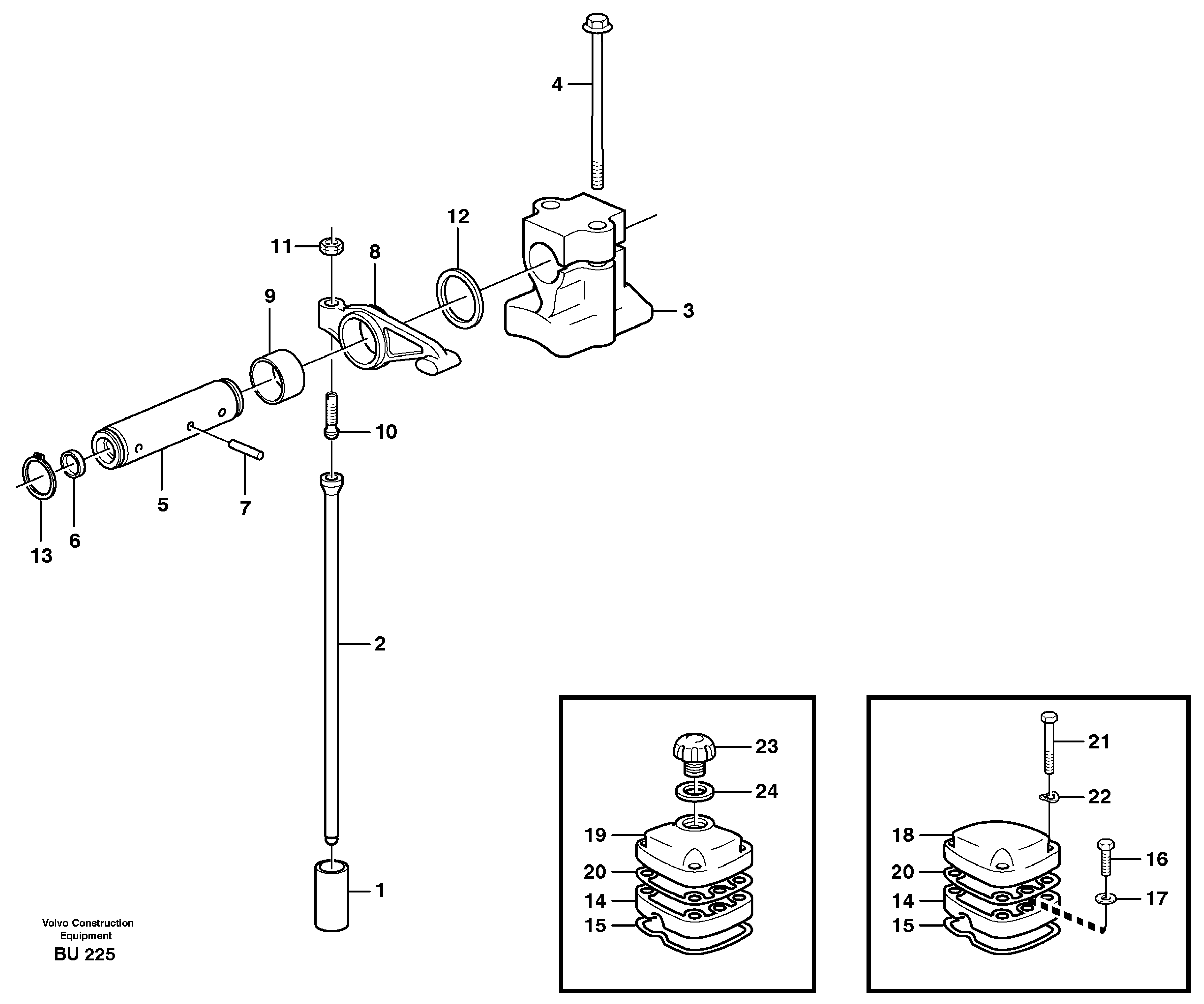 Valve mechanism — volvo parts diagram