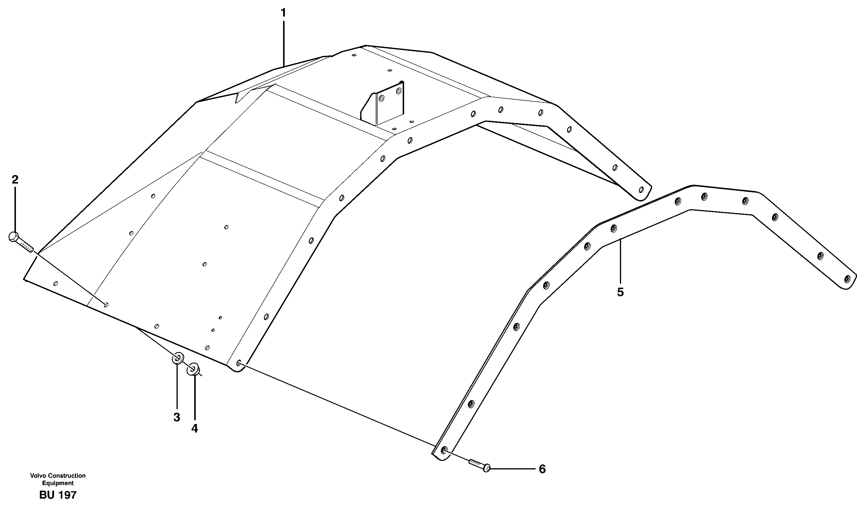 Front fender — volvo parts diagram