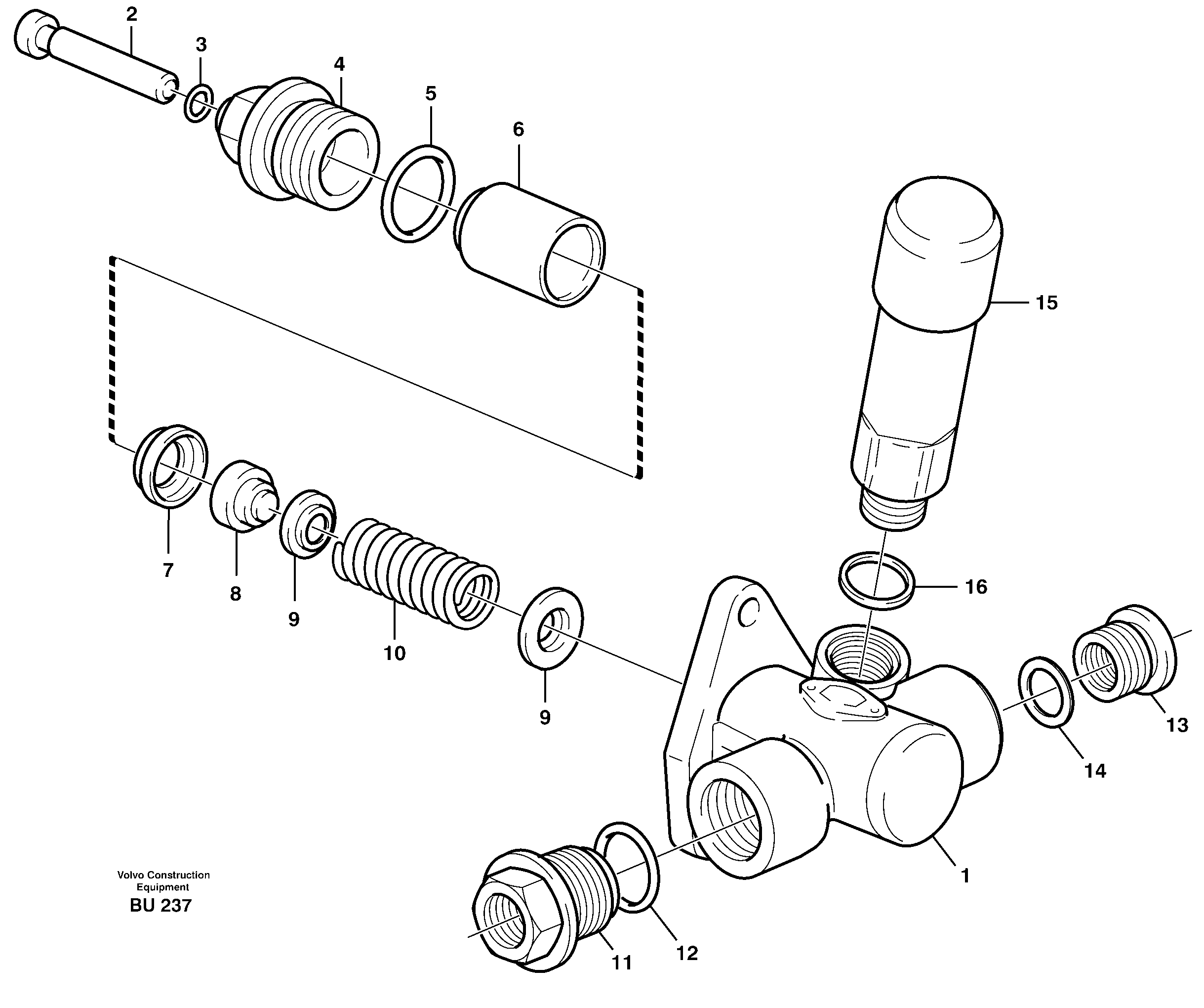Feed pump — volvo parts diagram