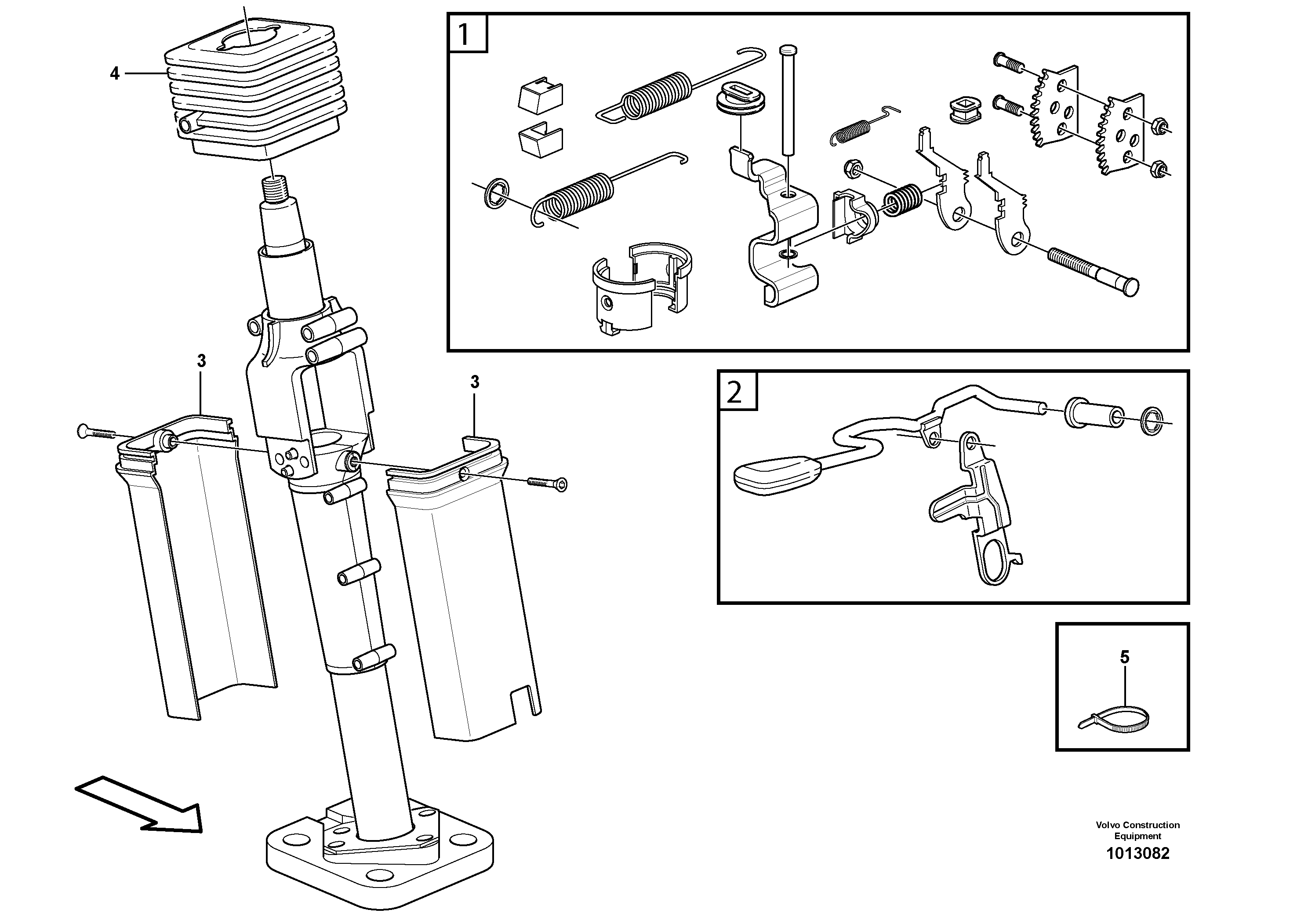 Adjustable steering wheel.  80322 CAB 1990 - — volvo parts diagram