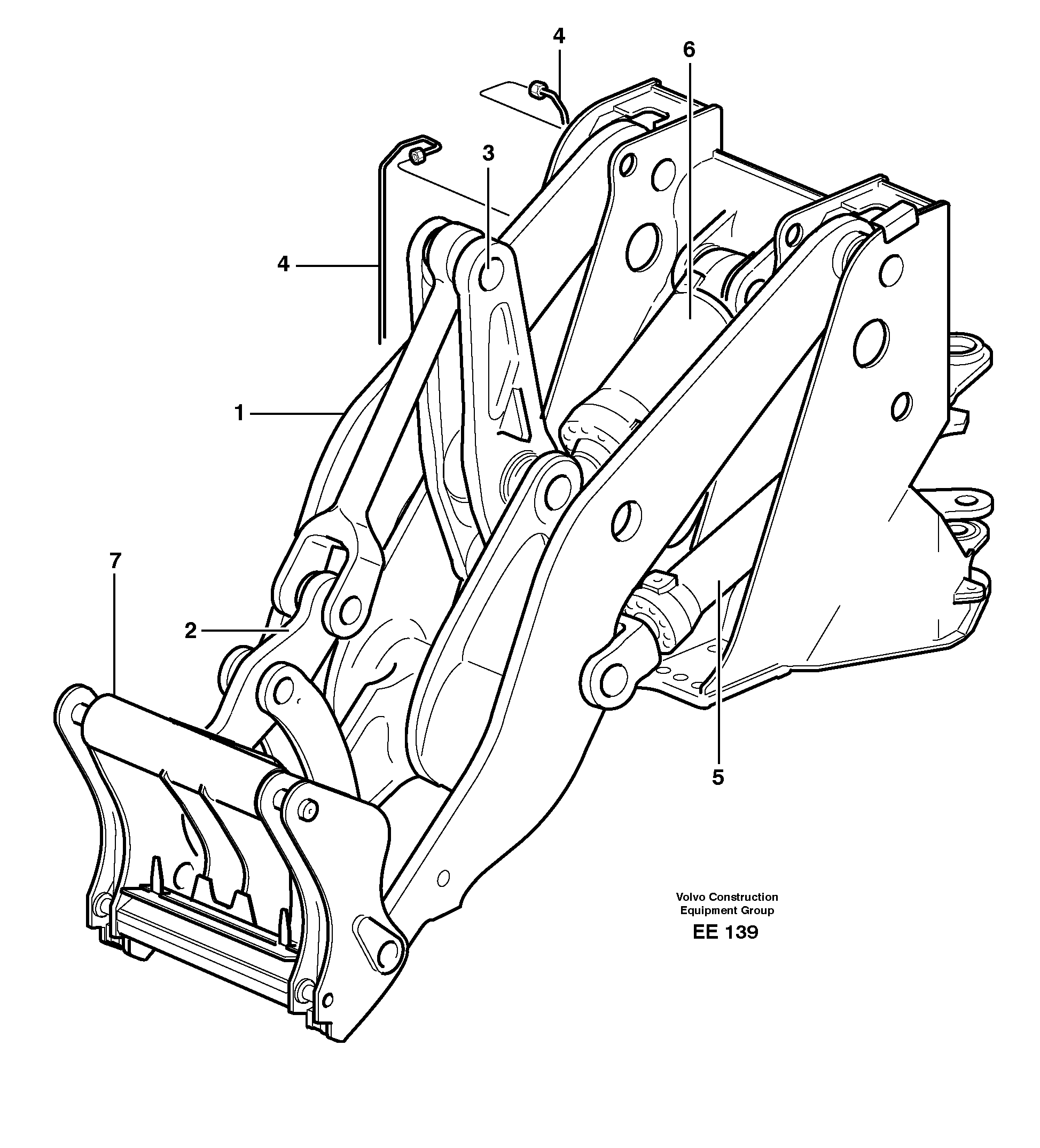 Loading unit — volvo parts diagram
