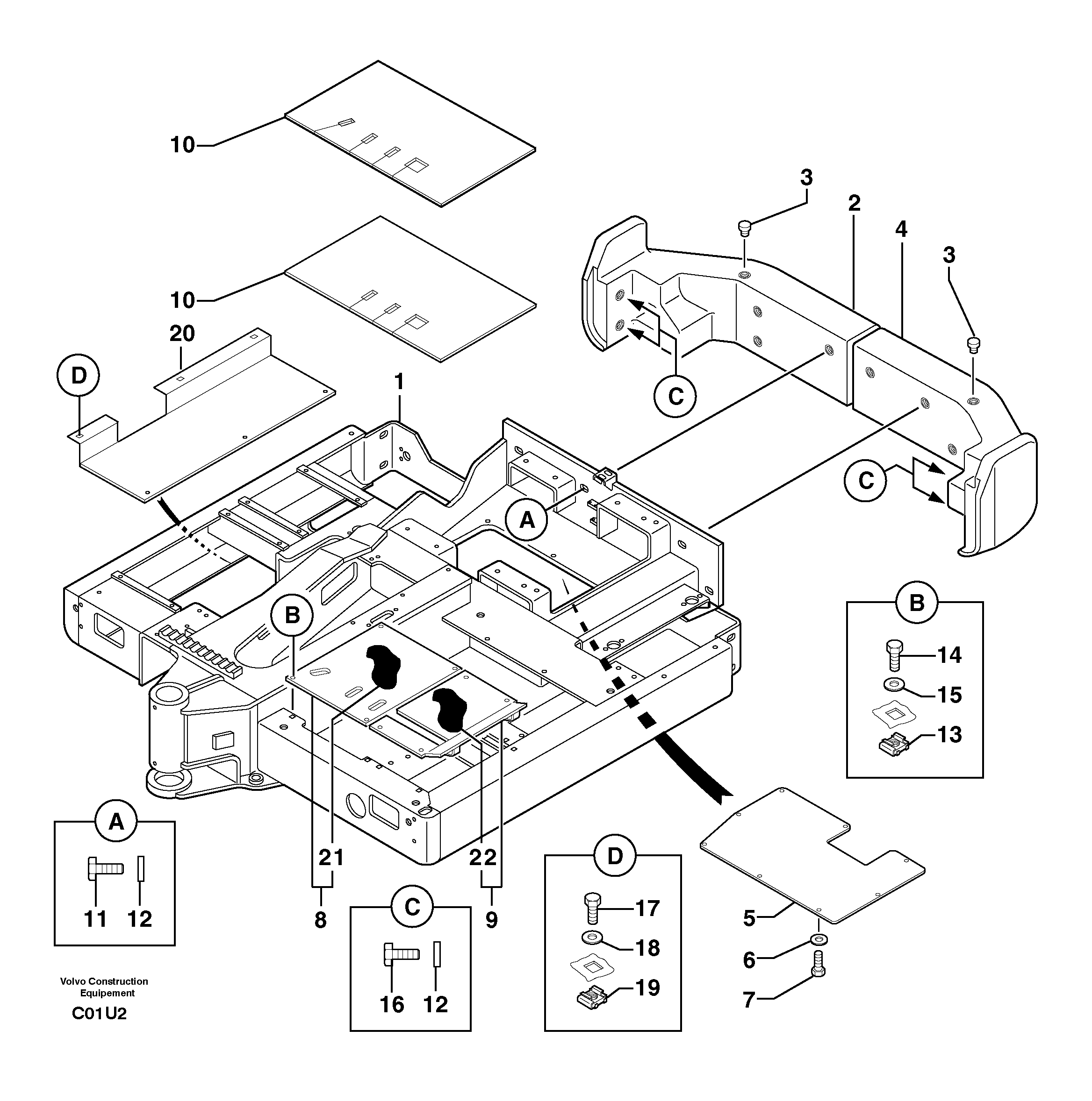 Platform — volvo parts diagram