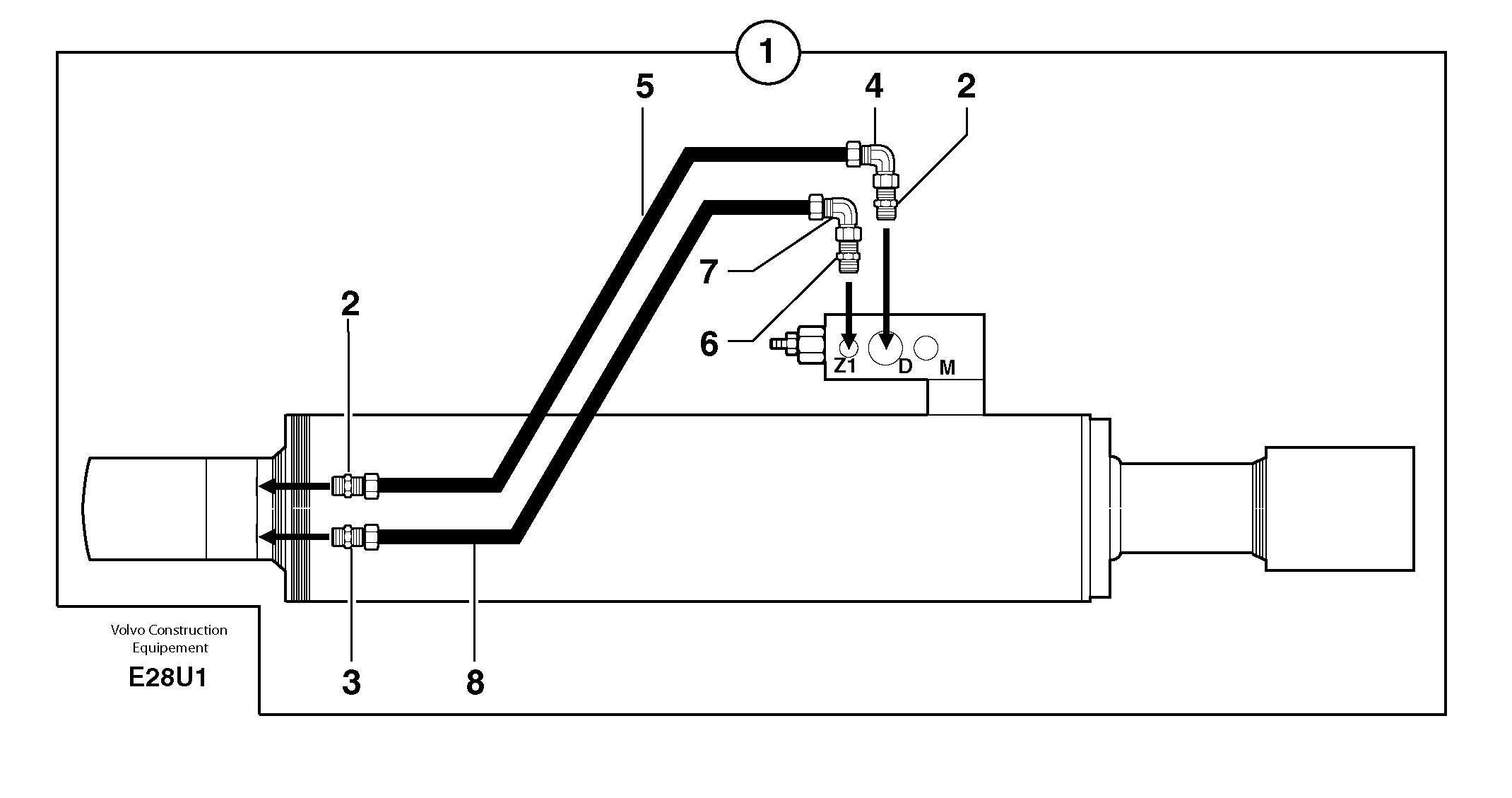 Supplement concerning handling operations / option — volvo parts diagram
