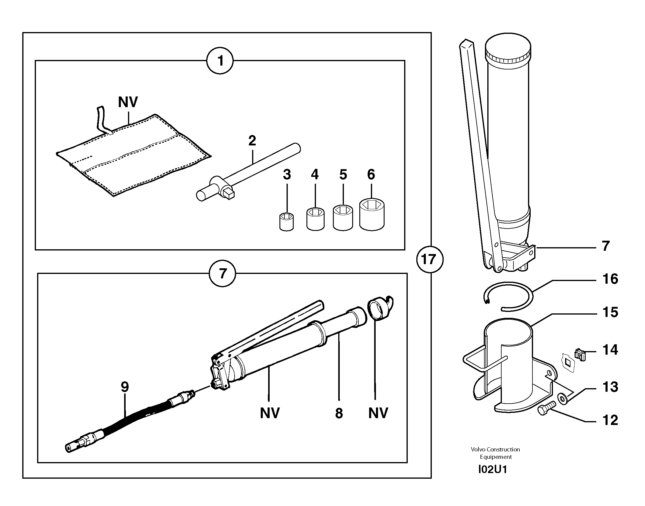 Tools — volvo parts diagram