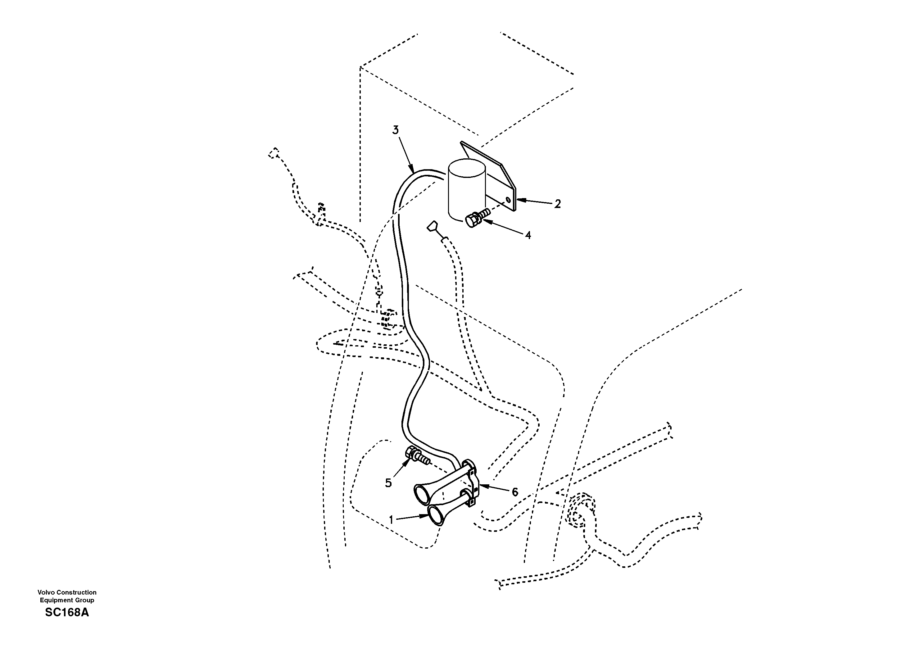 Horn — volvo parts diagram