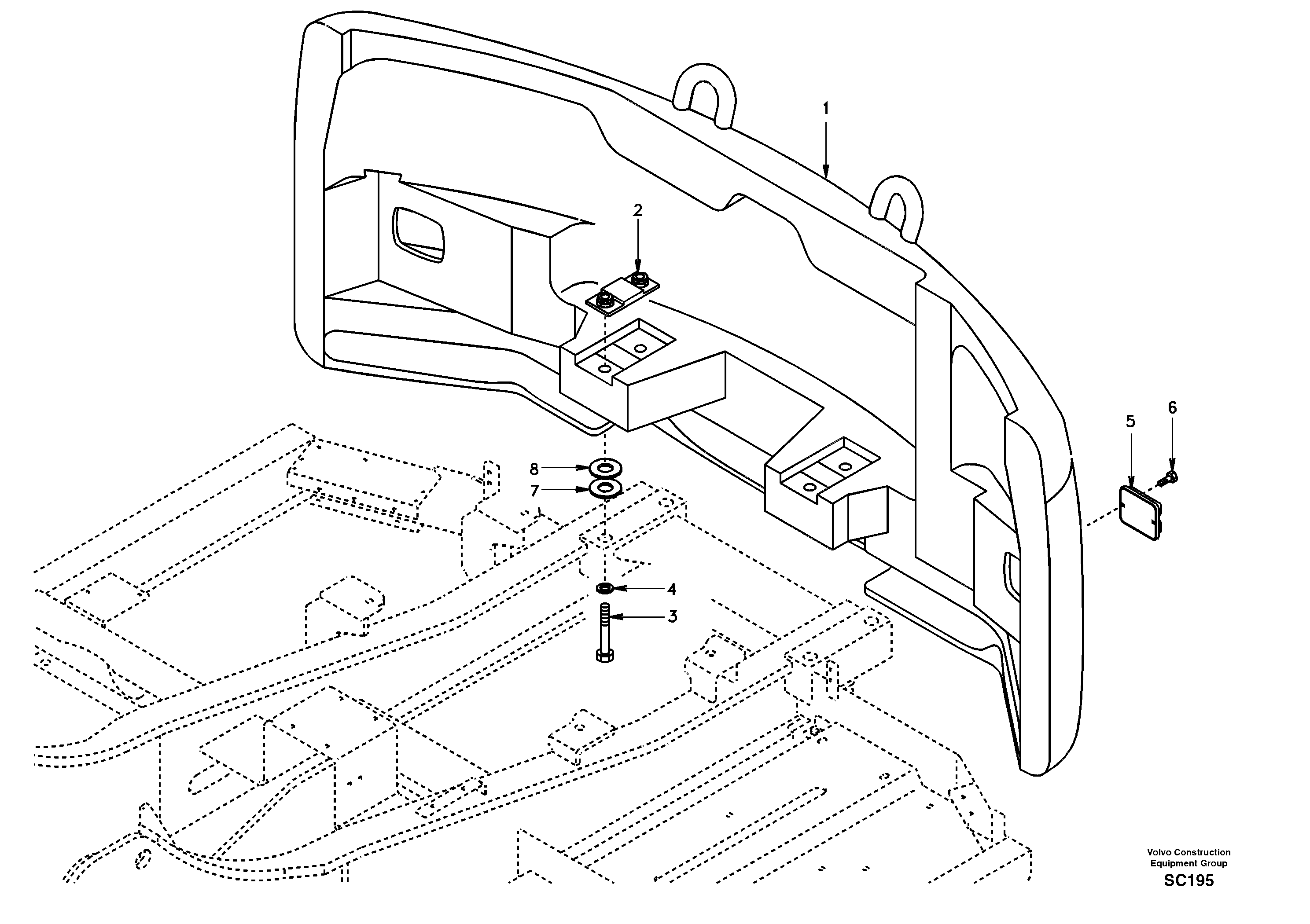 Counterweights — volvo parts diagram