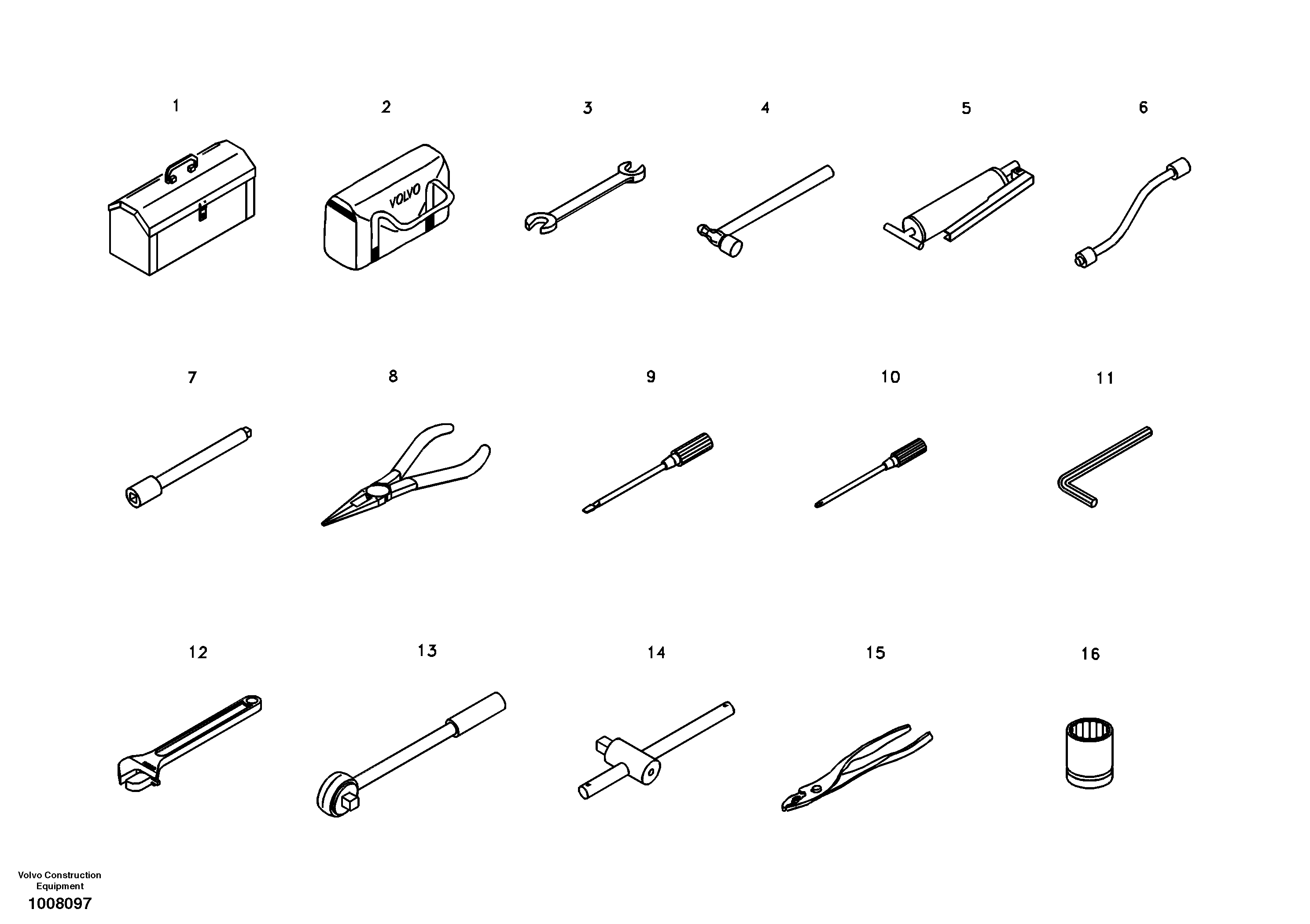 Tool — volvo parts diagram
