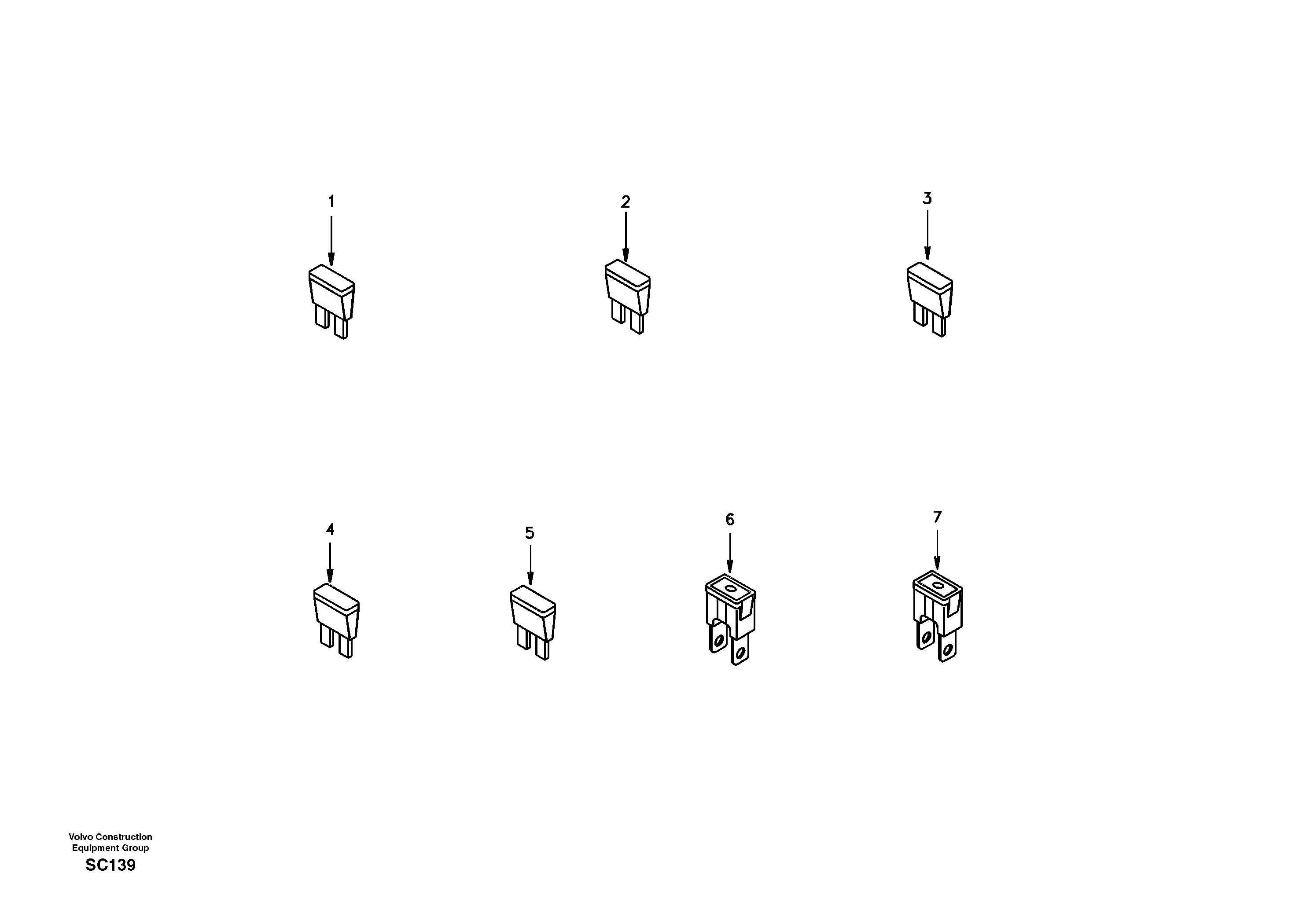 Spare parts kit — volvo parts diagram