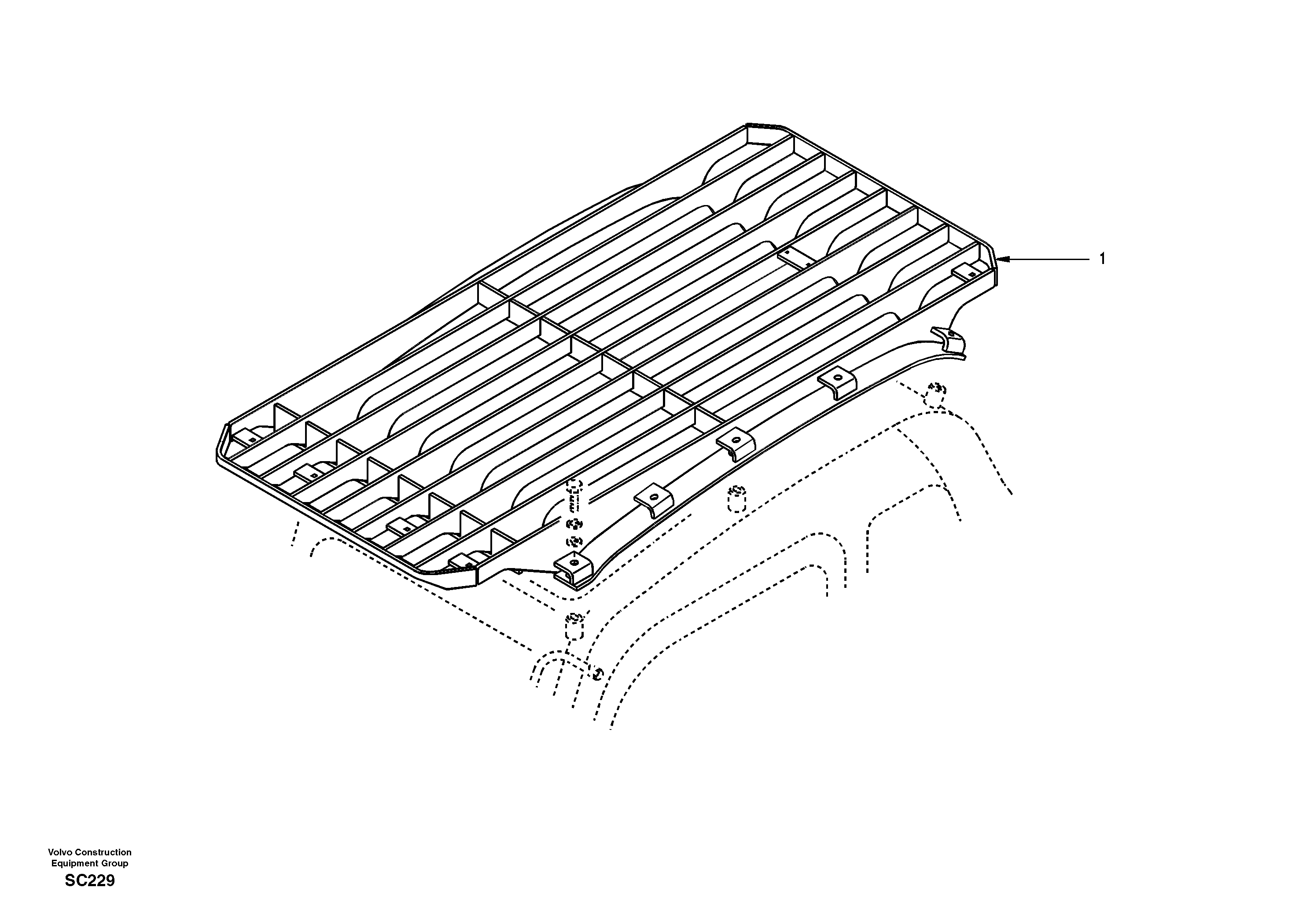 Fops, protecting equipment — volvo parts diagram