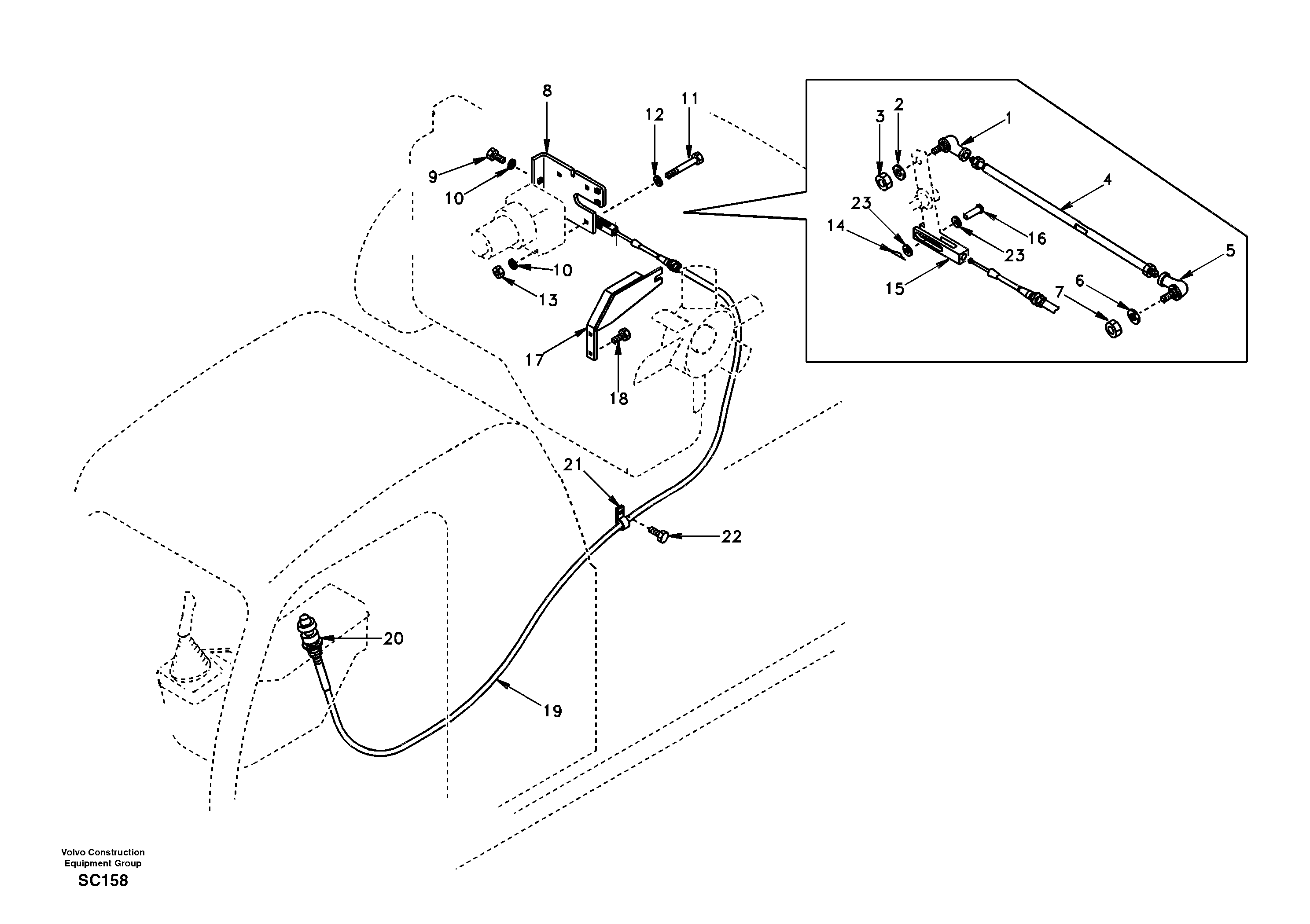 Speed control — volvo parts diagram