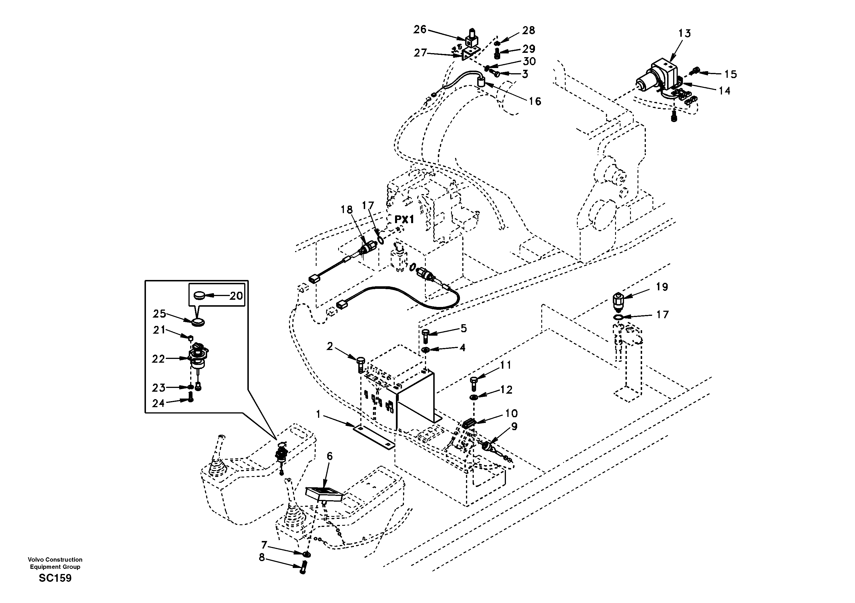 Automatic Speed control — volvo parts diagram