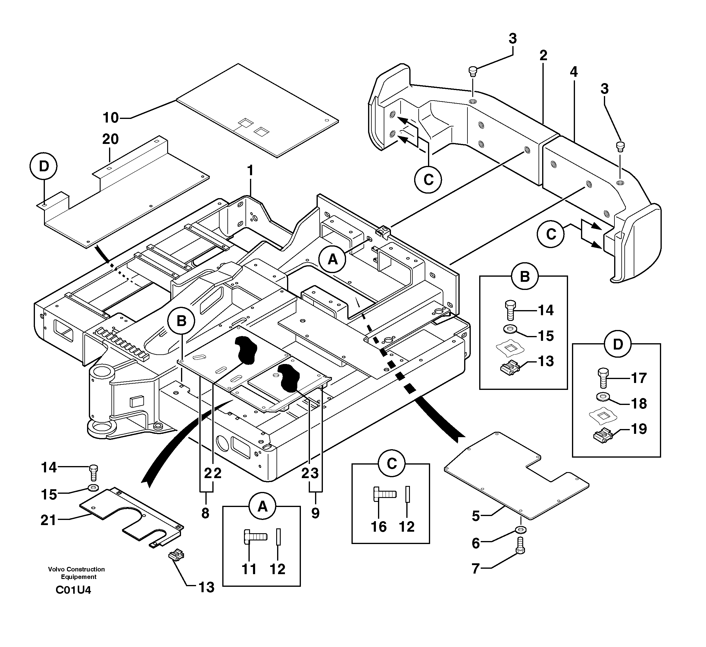 Platform — volvo parts diagram