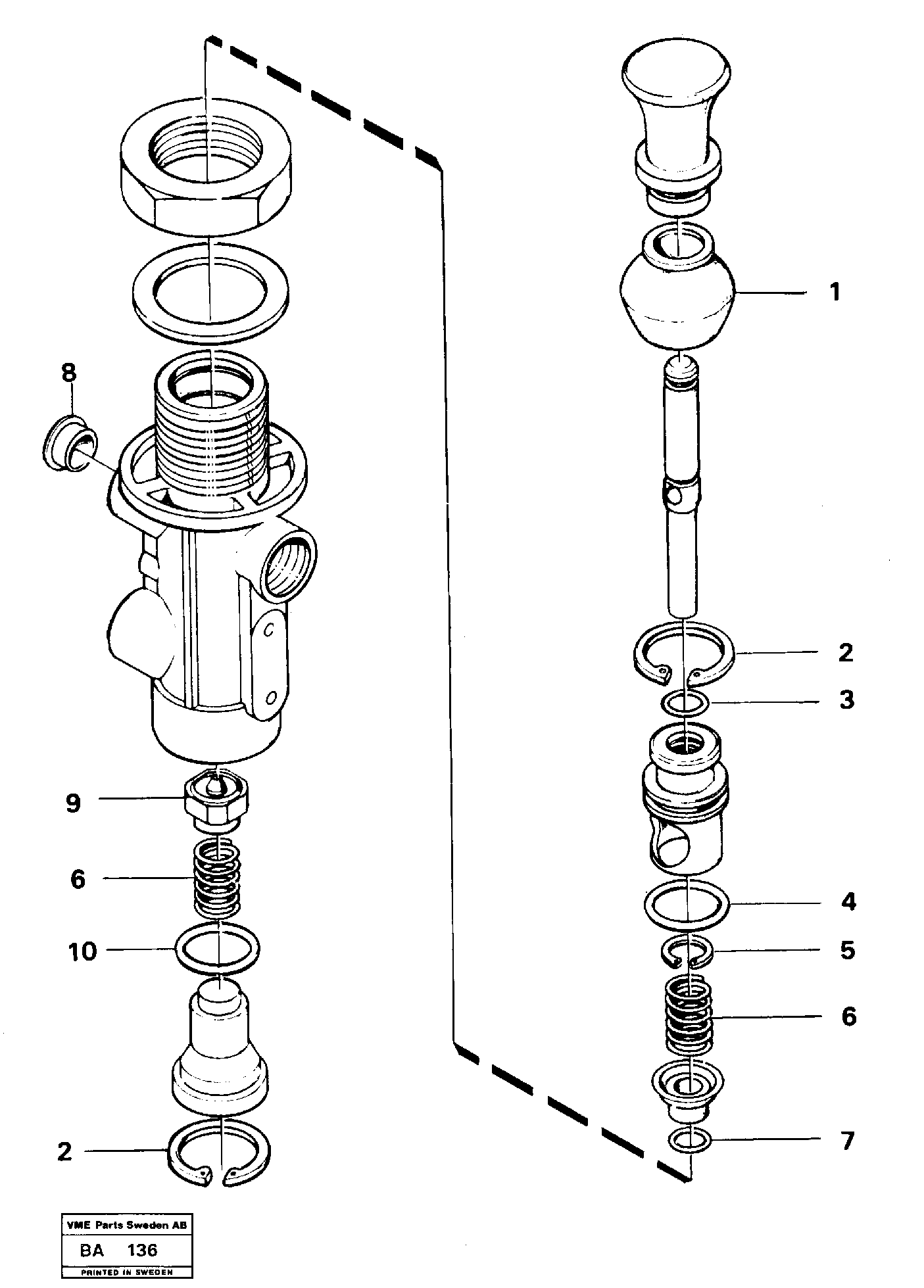 Valves — volvo parts diagram