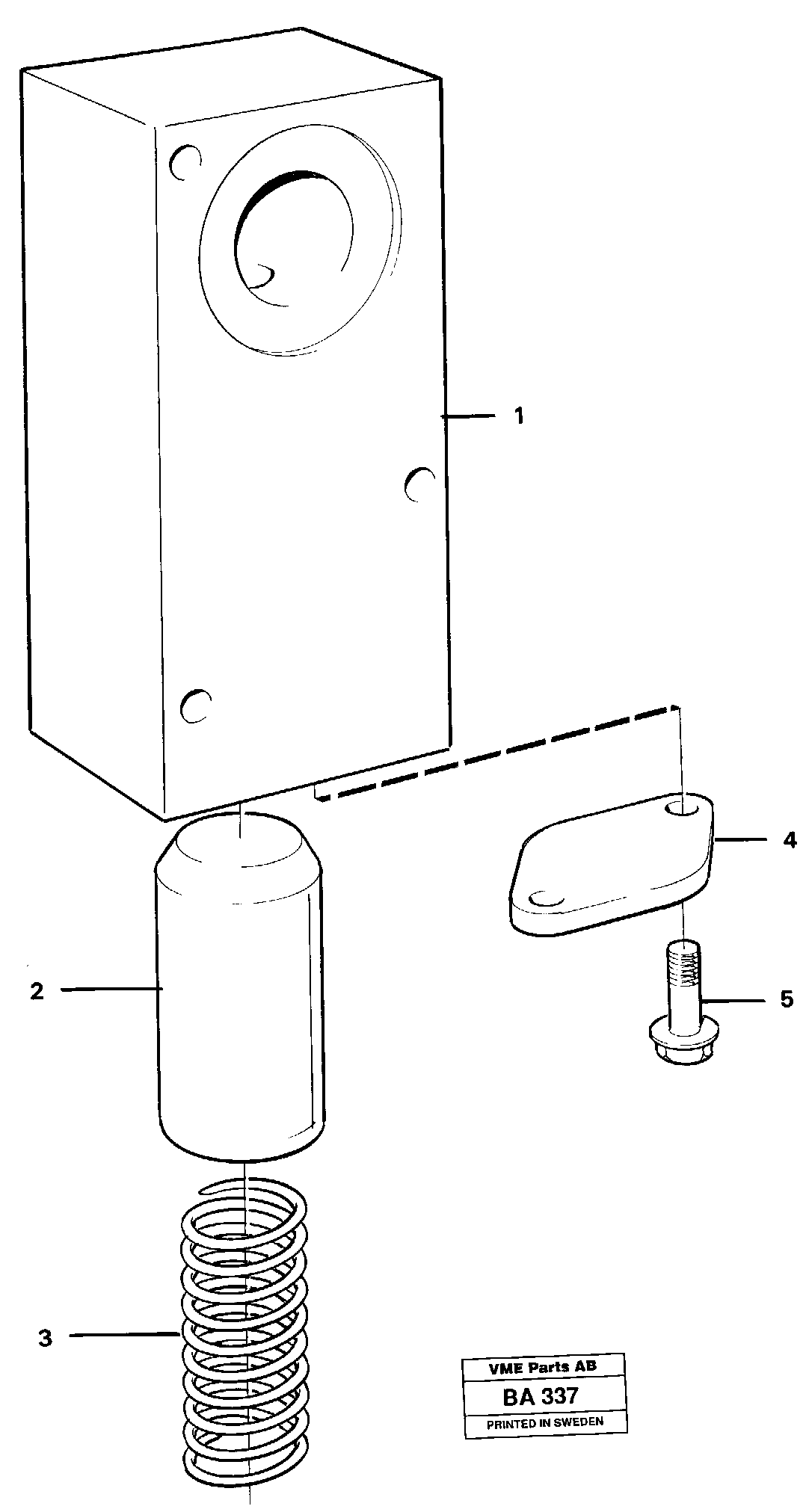 Safety valve  30881 — volvo parts diagram