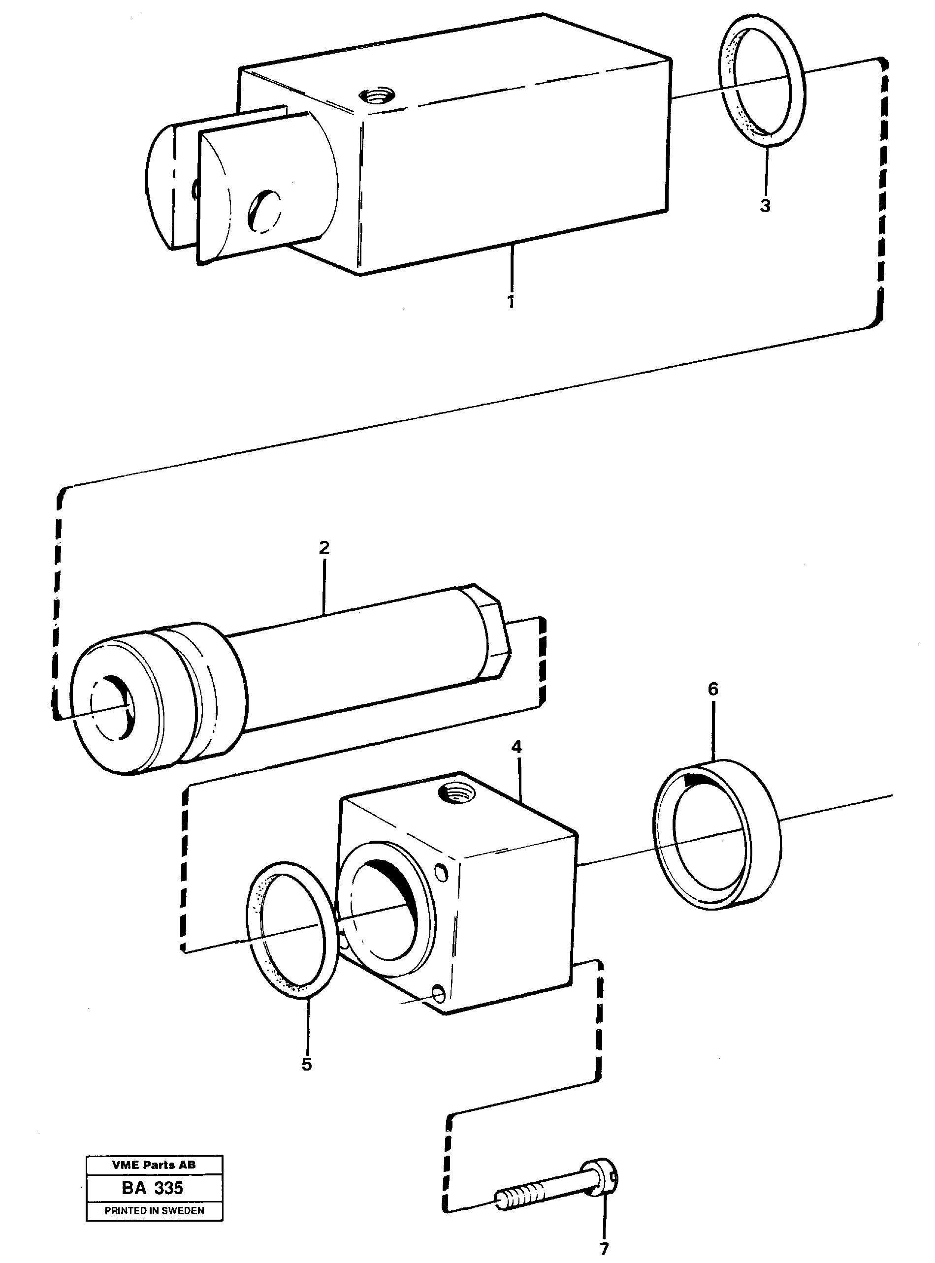 Cylinder  91008 — volvo parts diagram