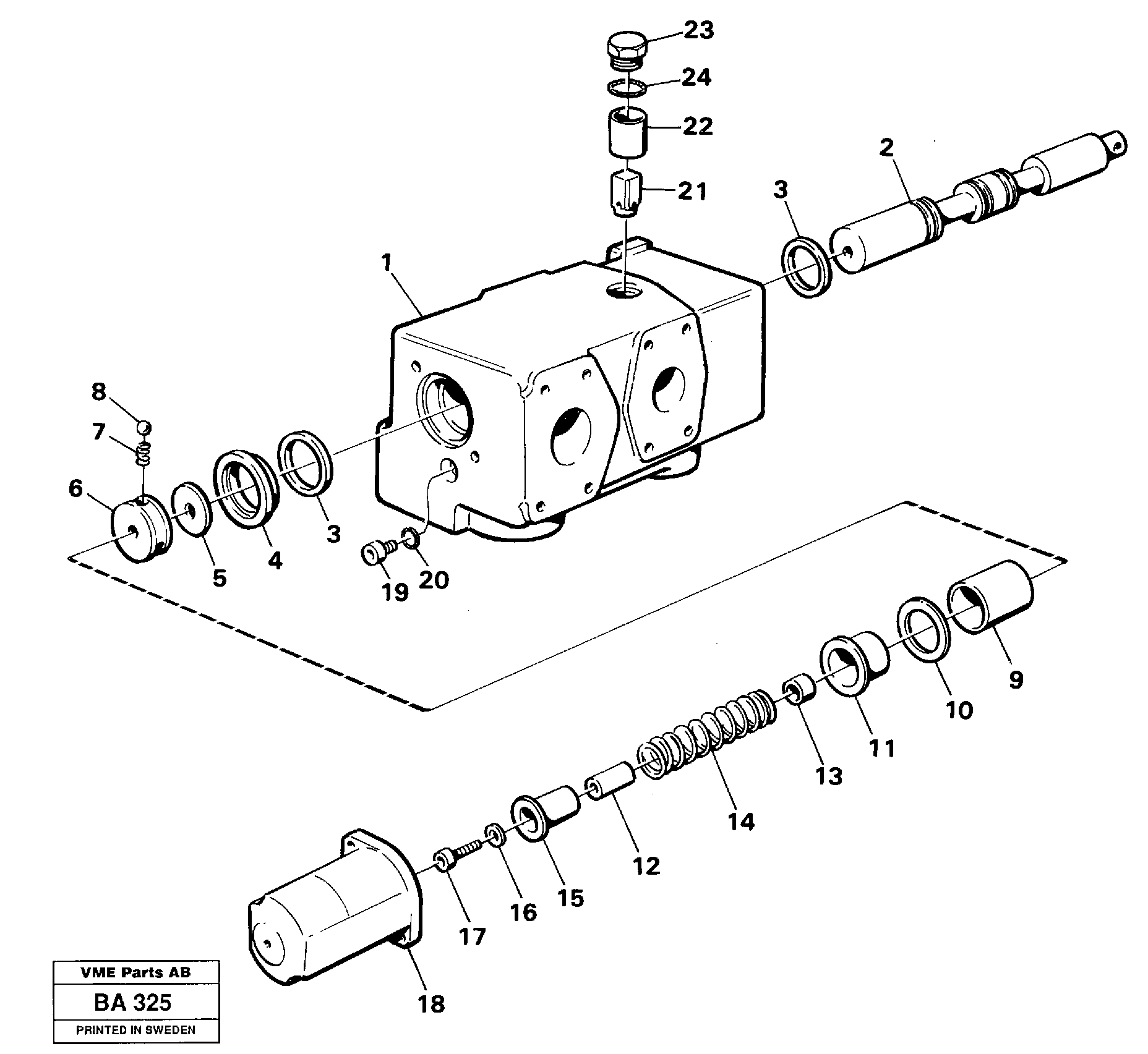 Tip valve — volvo parts diagram