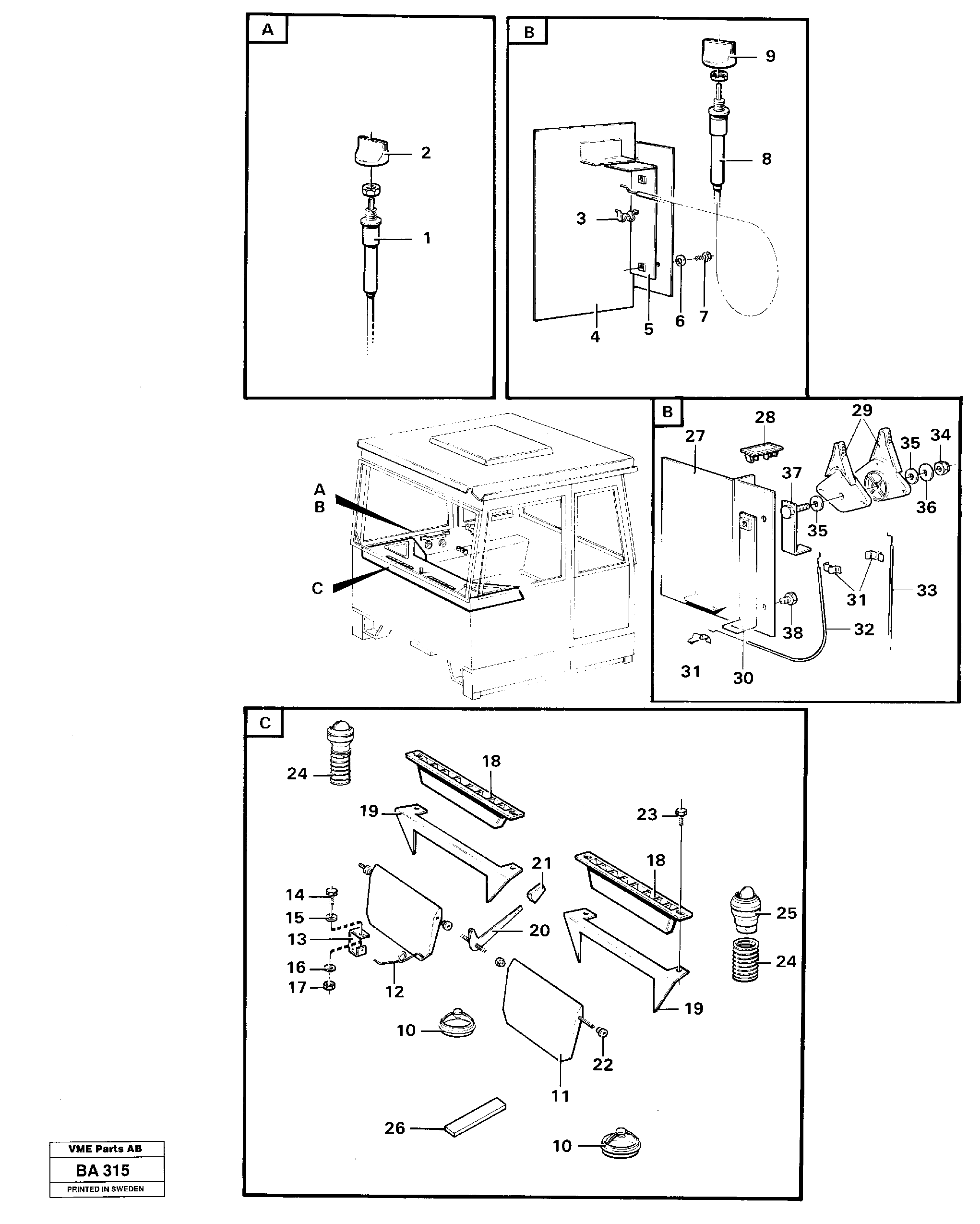 Controls — volvo parts diagram