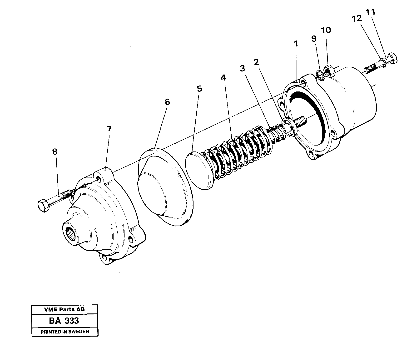 Air pressure membrane tip limiting — volvo parts diagram