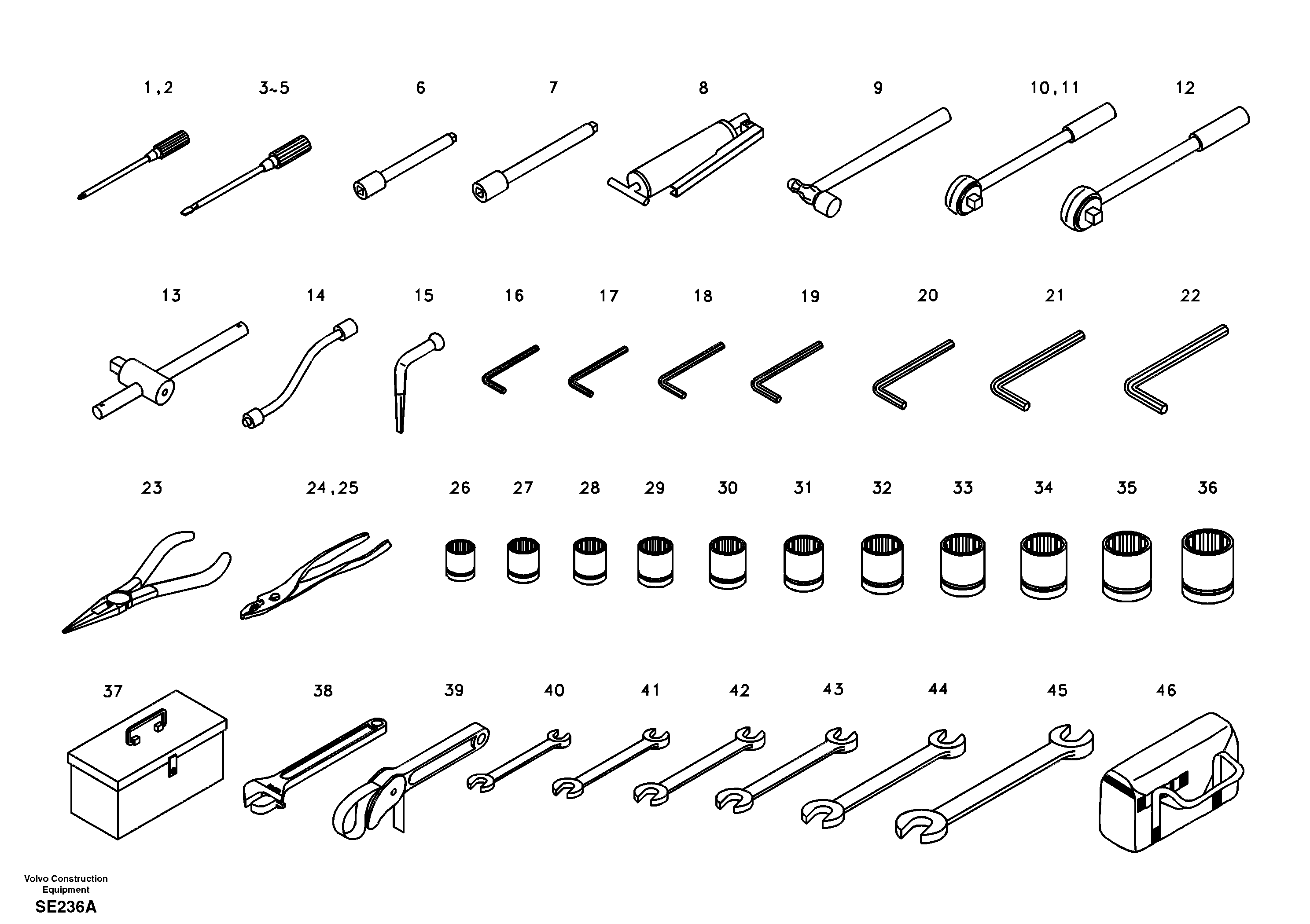 Tool — volvo parts diagram
