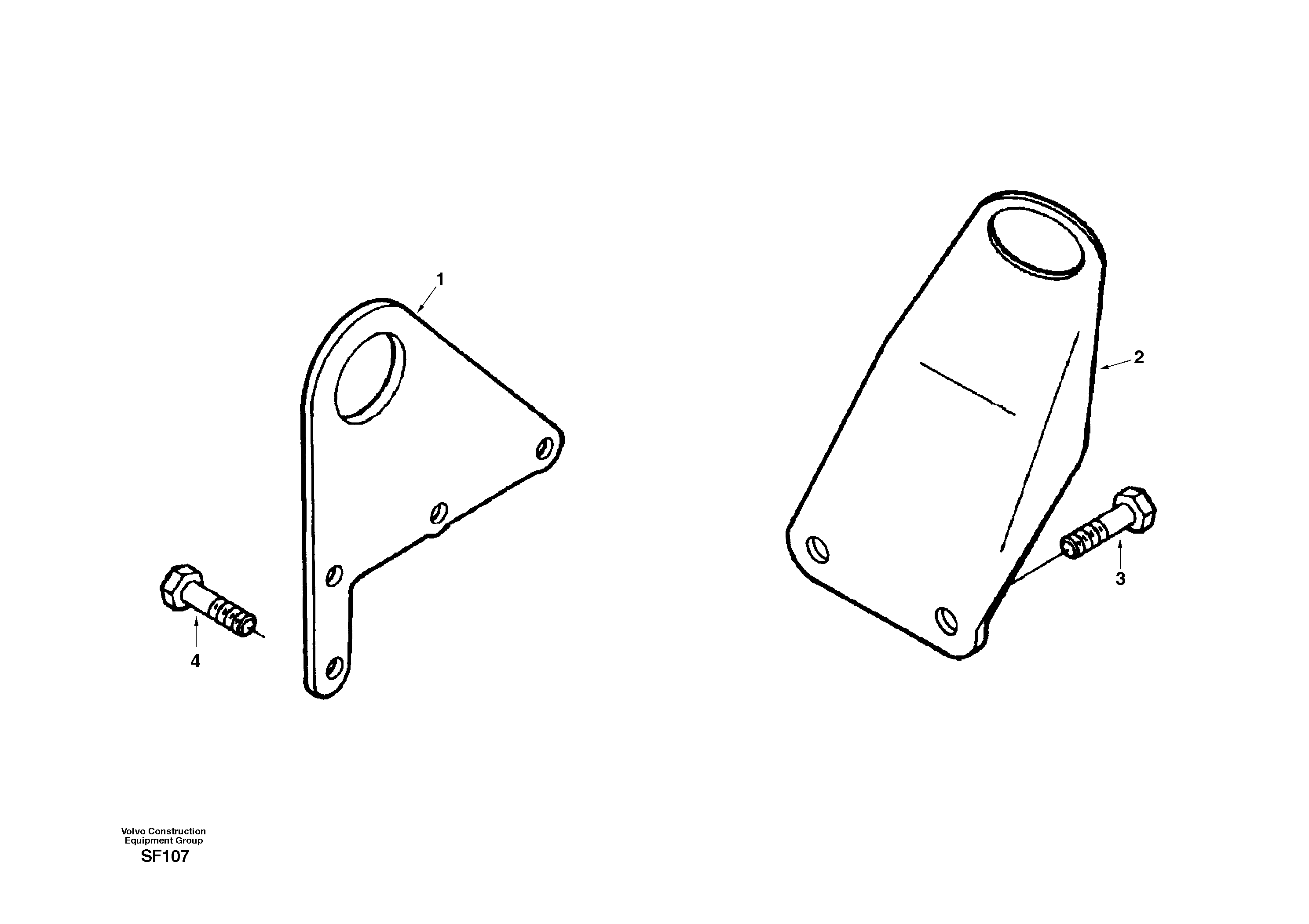 Lifting eye — volvo parts diagram