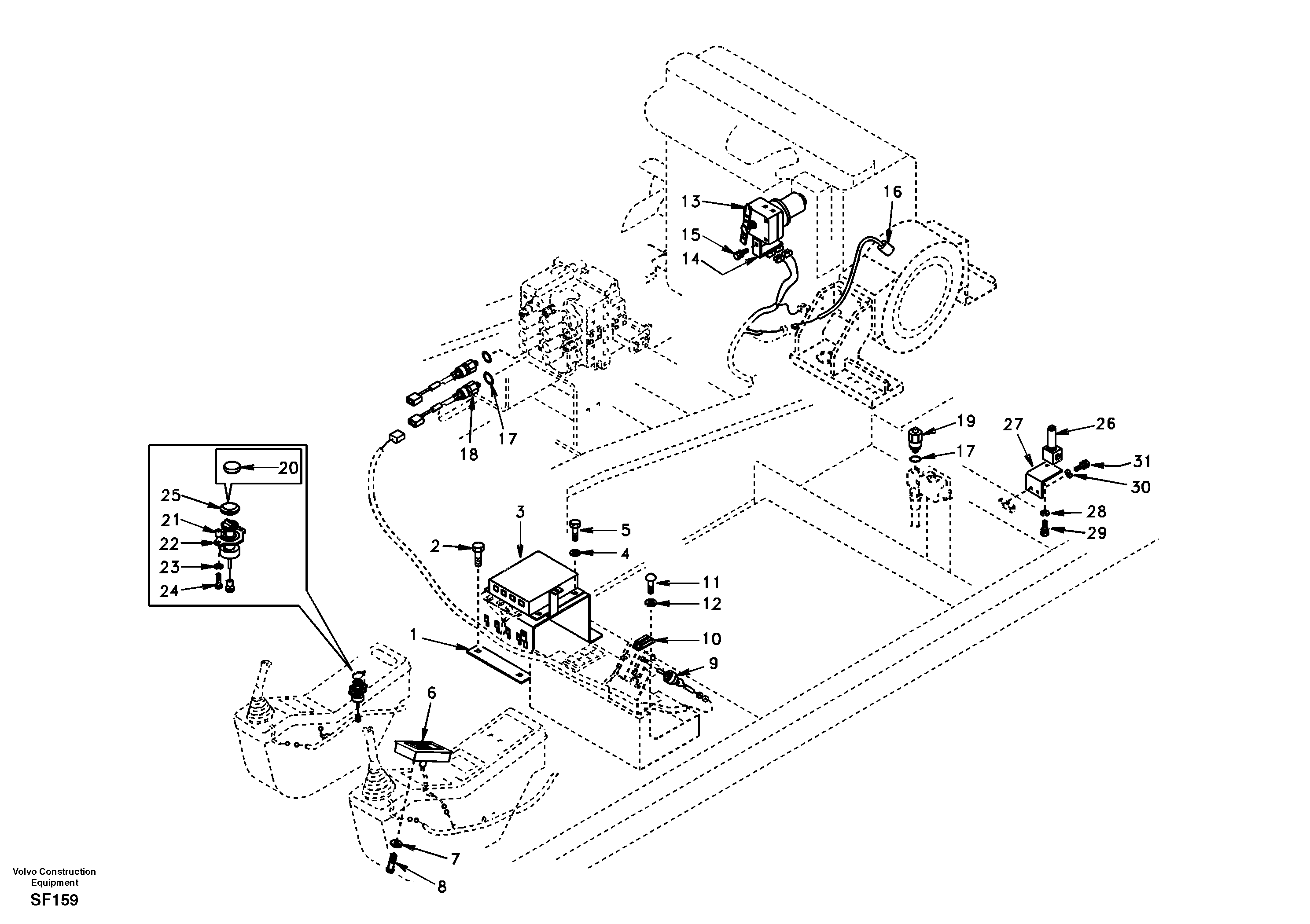Automatic Speed control — volvo parts diagram