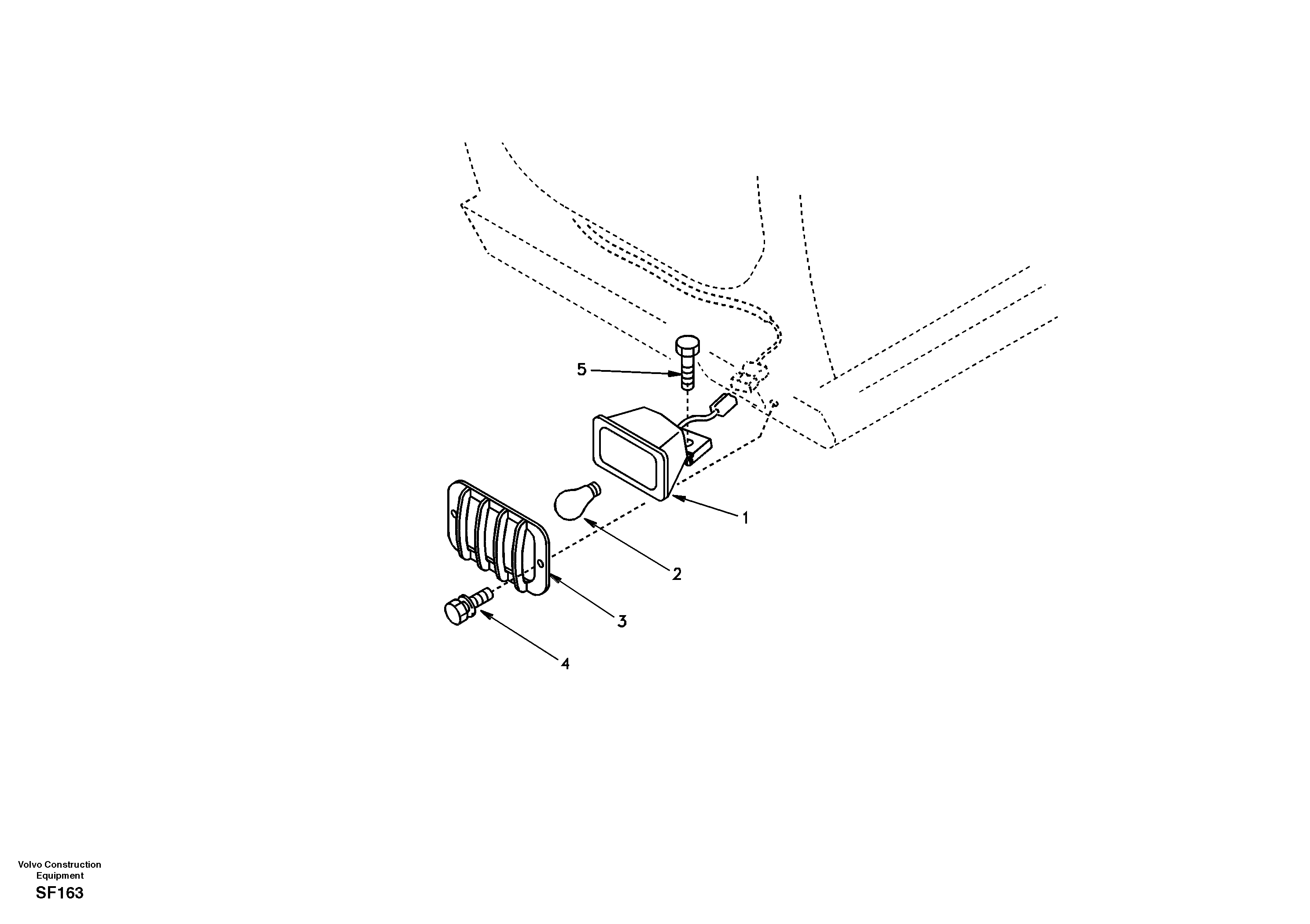 Lighting, front — volvo parts diagram