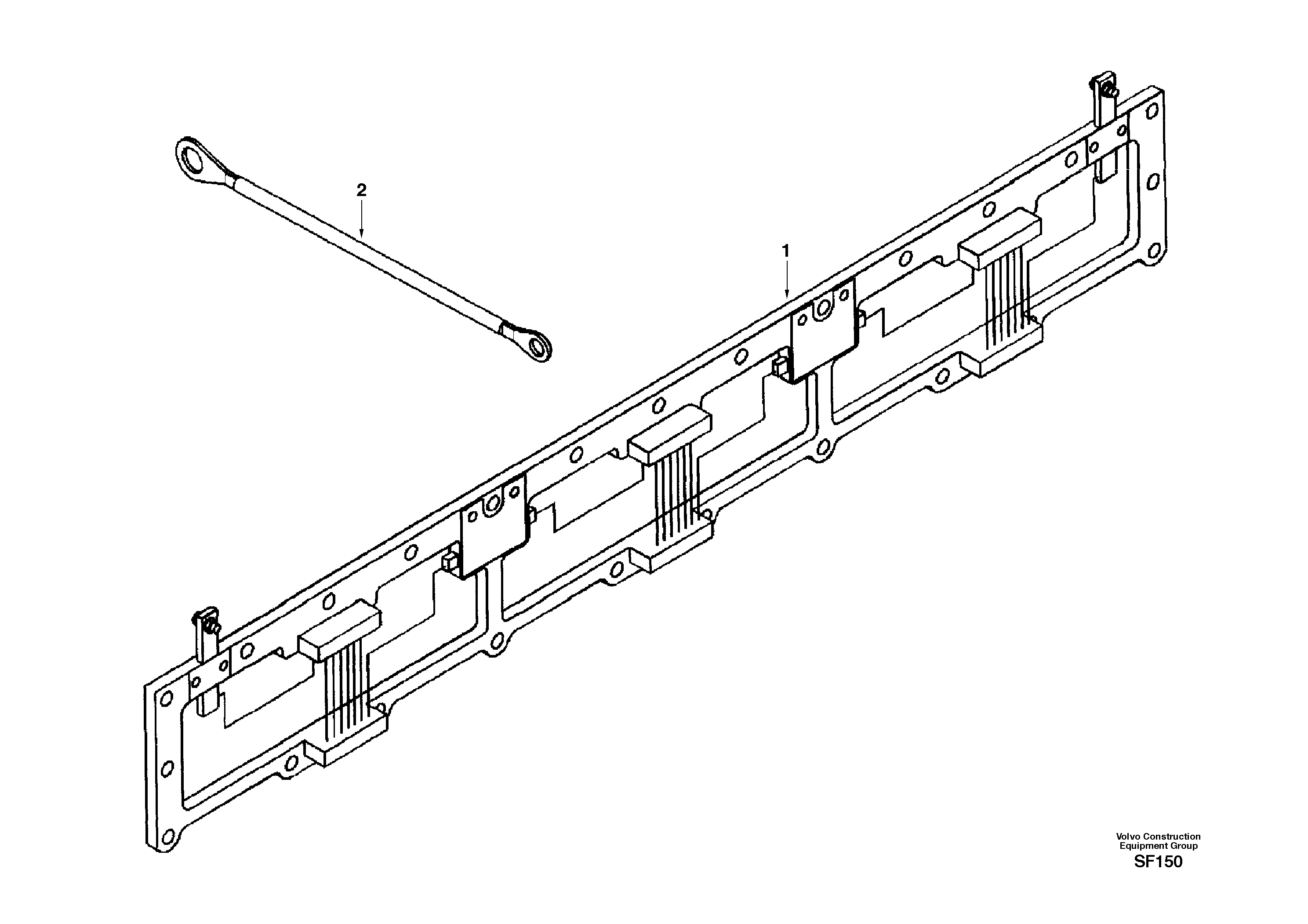 Inlet air heater — volvo parts diagram