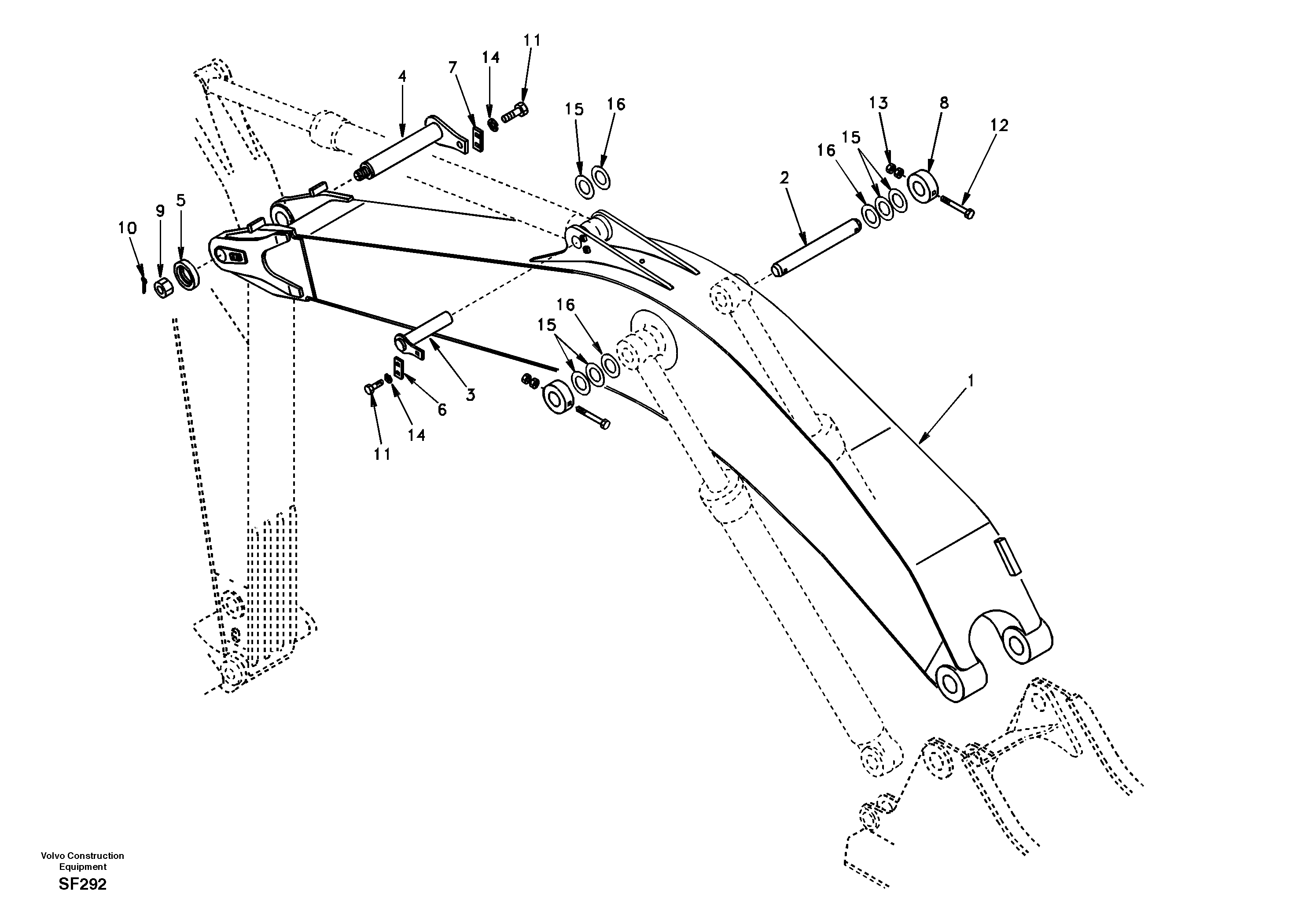 Links to boom, mono — volvo parts diagram