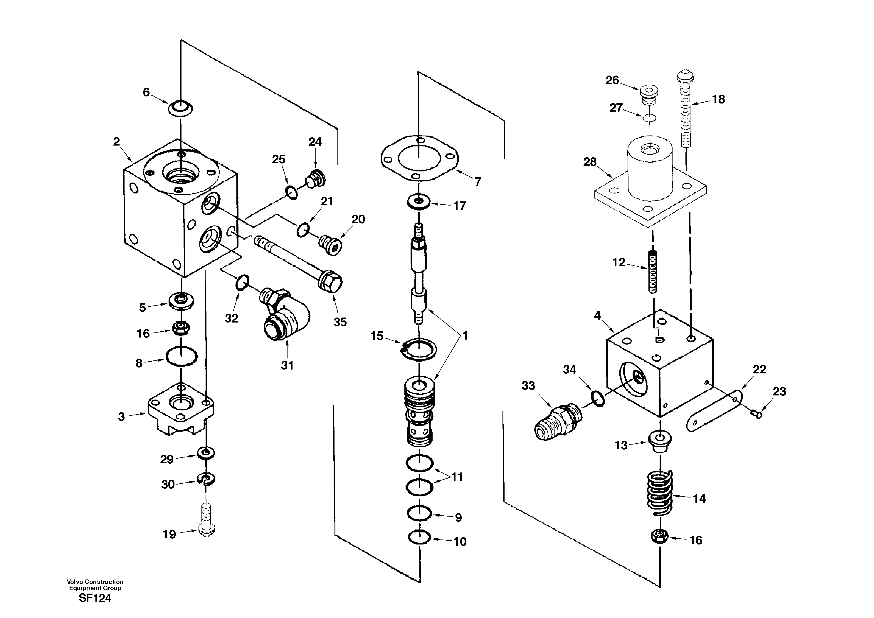 Oil control valve — volvo parts diagram